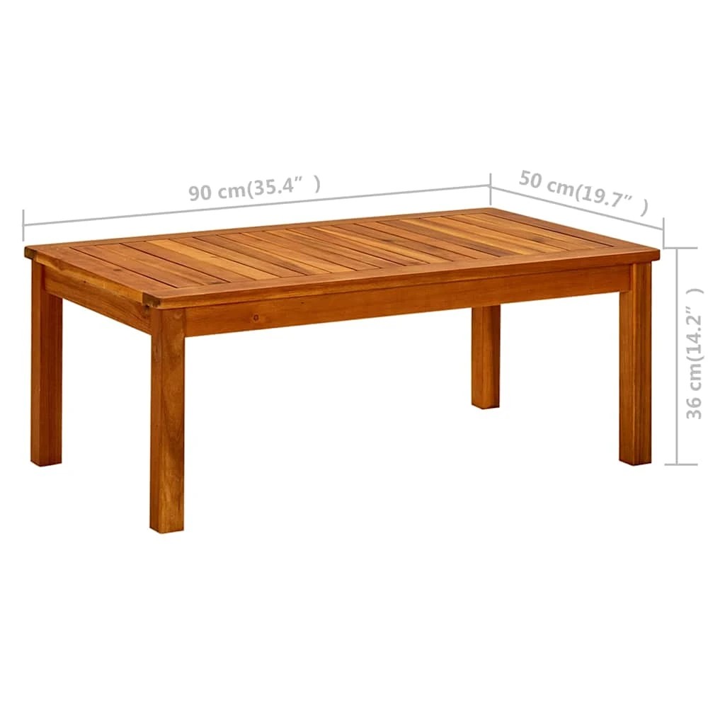 7 vidaXL Coffee table Durable - Brown, 7 of 7