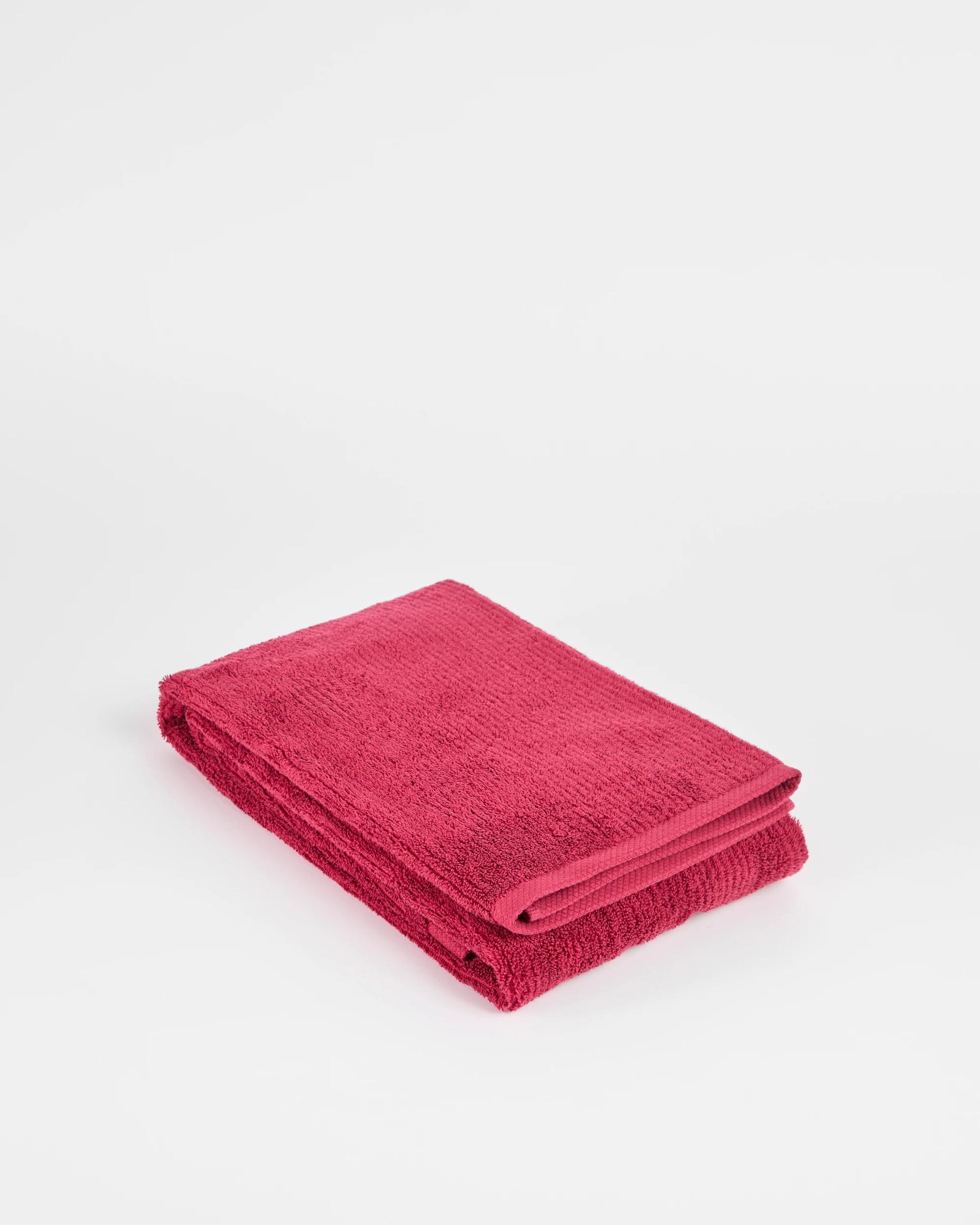 1 Target Australian Cotton Ribbed Bath Towel - Piper - Pink, 1 of 3