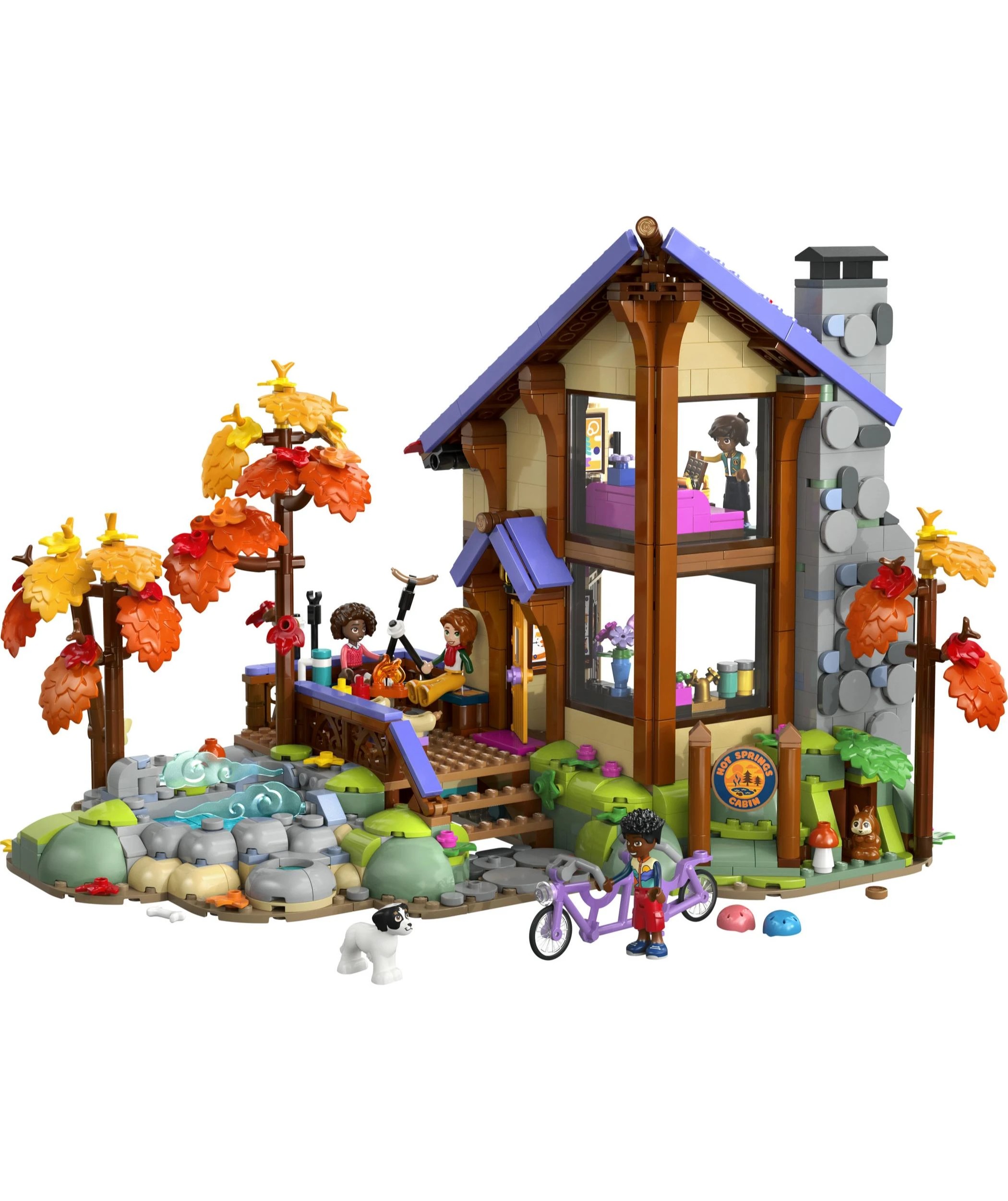 2 LEGO Friends Cosy Autumn Forest Cabin 42705, 2 of 9