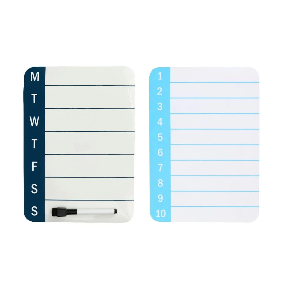 2 Otto A4 Magnetic Dry Erase Weekly Planner & To Do List 2 Pack, 2 of 4