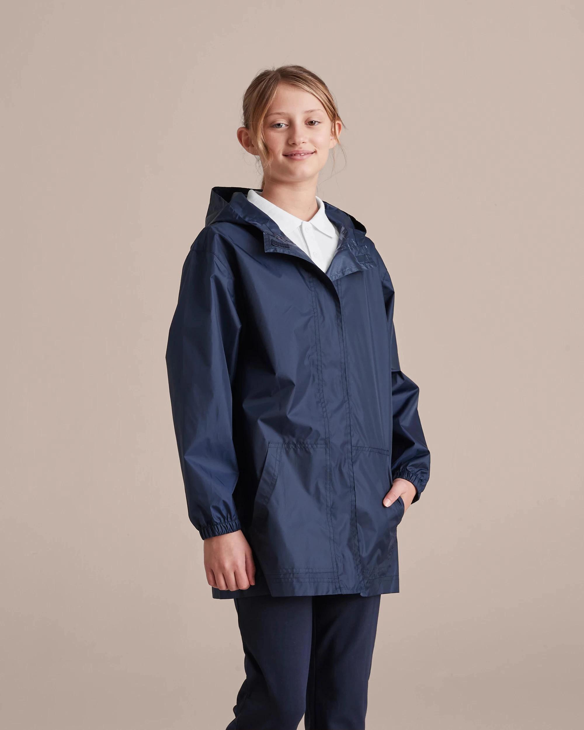 9 Target Kids Unisex Spray Jacket NAVY BLUE, 9 of 10