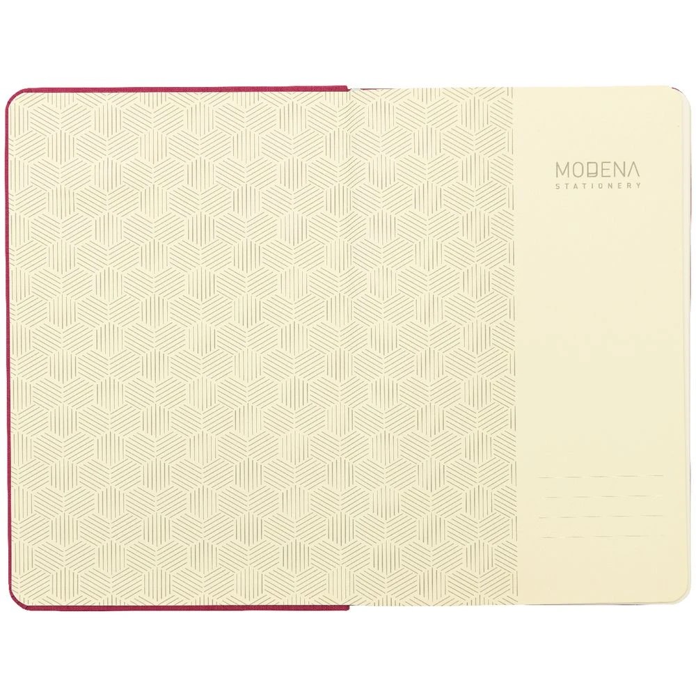 3 Modena A5 Linen Plain Notebook Orchid, 3 of 5
