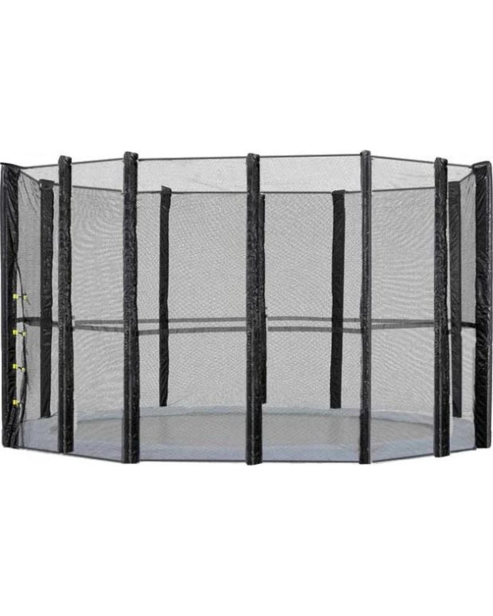 4 10ft Trampoline Replacement Safety Pad and Net 8 Poles Pink, 4 of 6