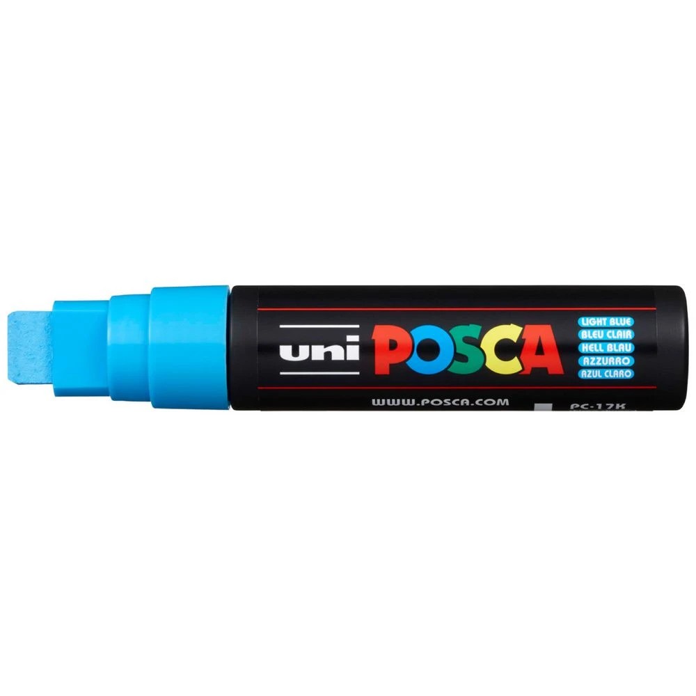 1 POSCA PC 17K Paint Marker Light Blue, 1 of 4