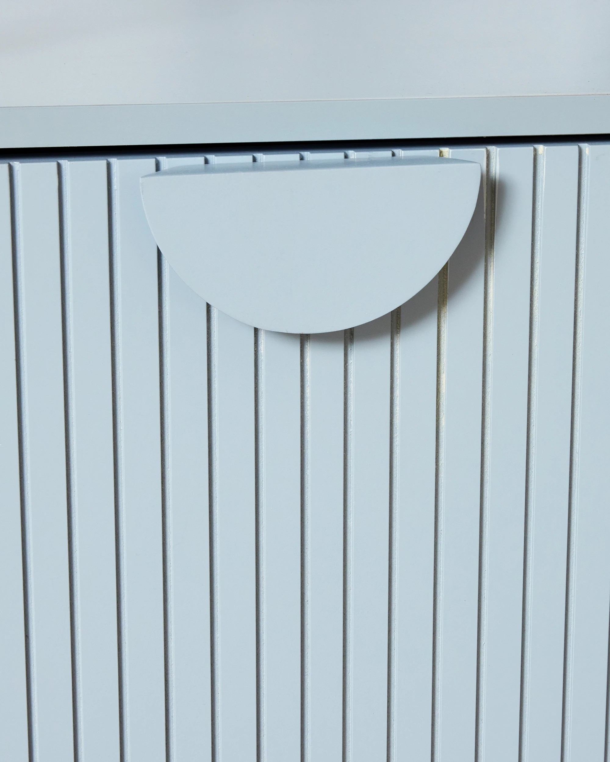 6 Stevie Tall Storage Unit with Shelves - Blue, 6 of 8