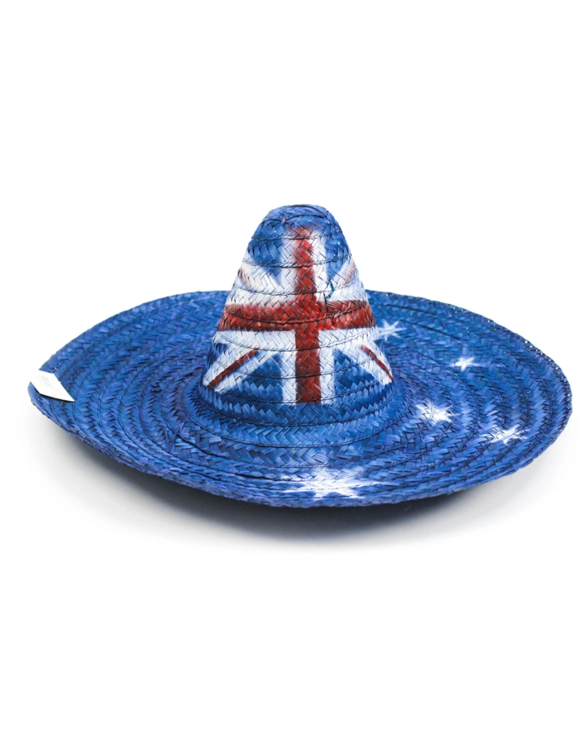 1 BR Costumes Mexican Sombrero Hat Australia Flag Party Costume, 1 of 7