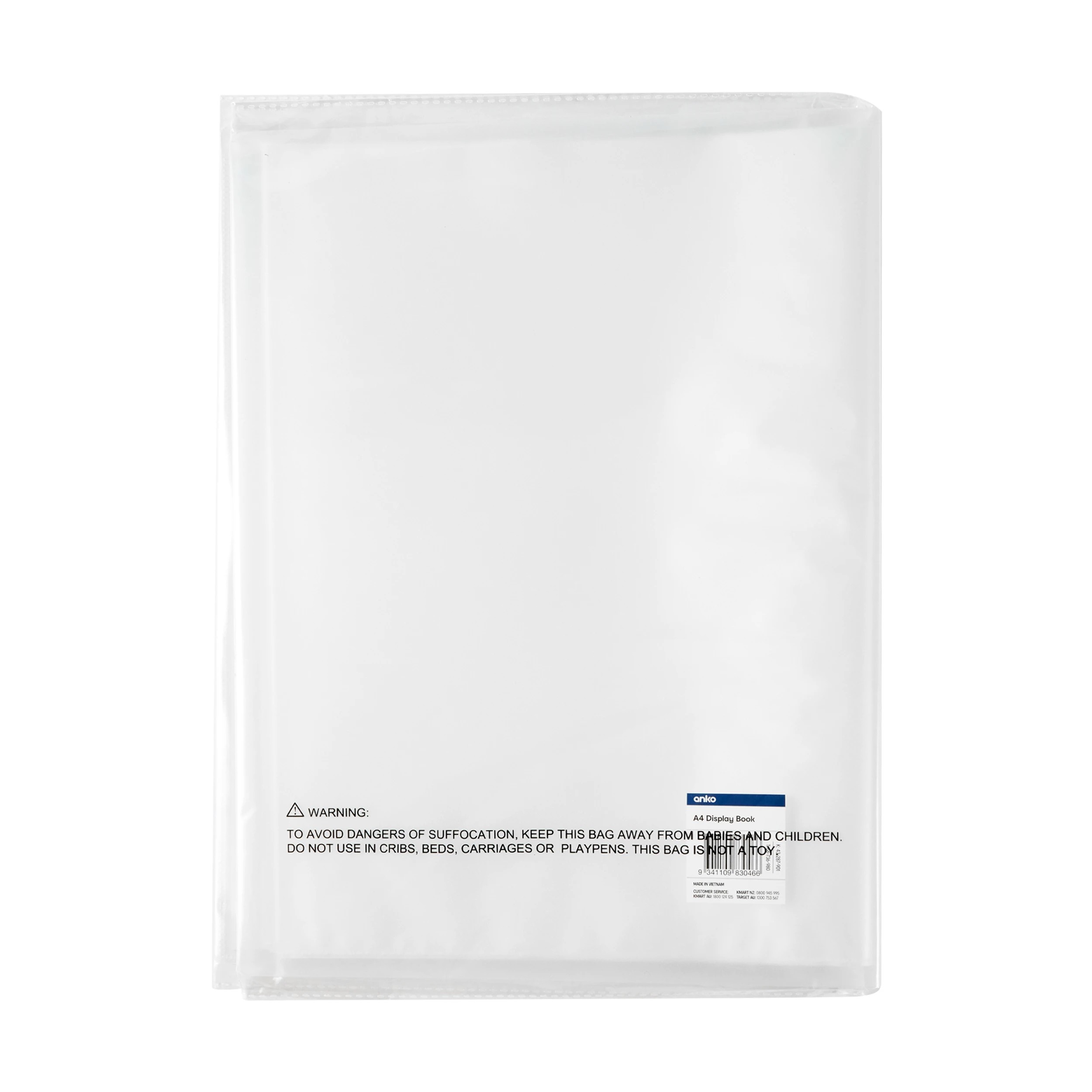 7 A4 Display Book - Clear, 7 of 7