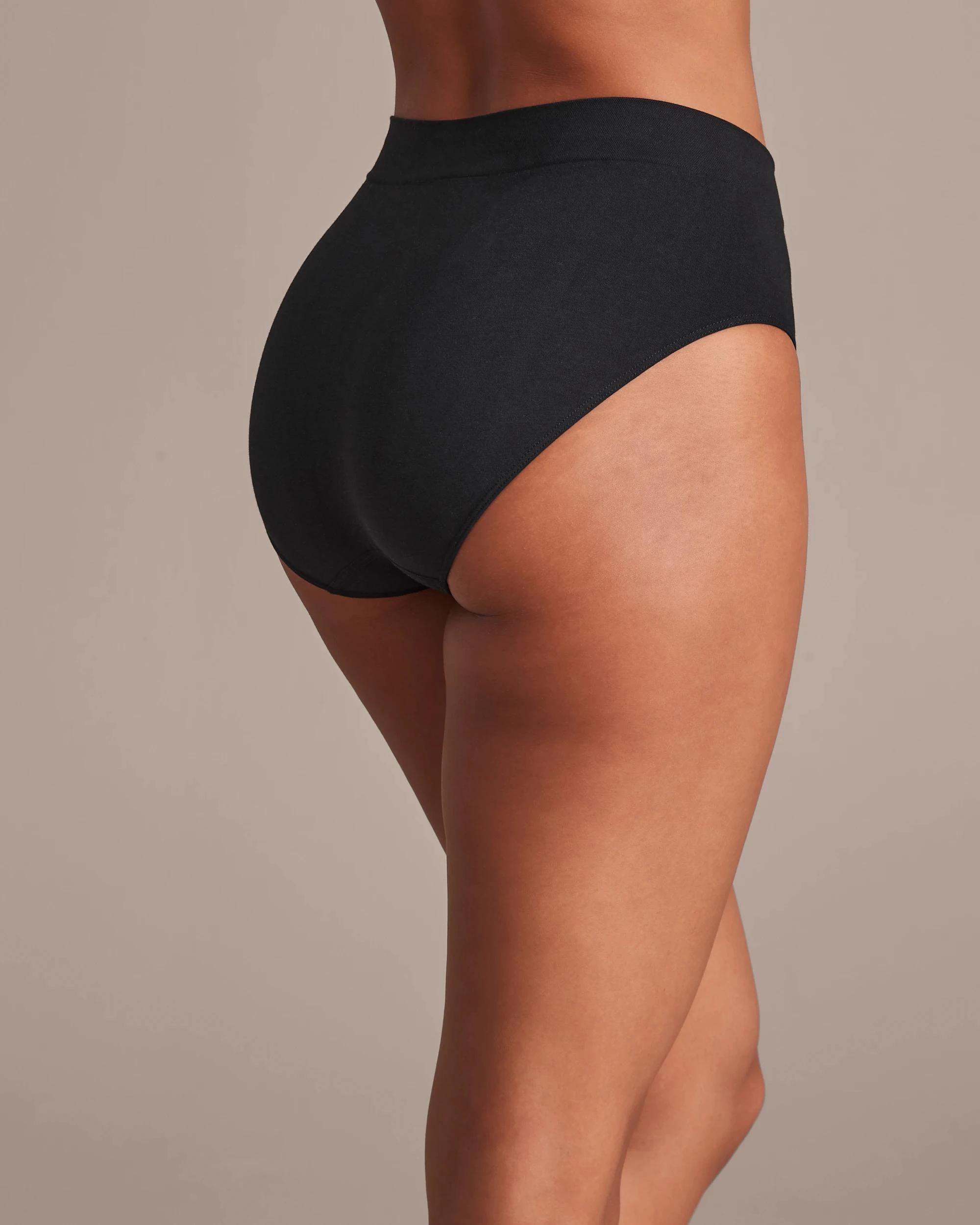 5 Target 2 Pack Cotton Seamfree Midi Briefs BLACK, 5 of 6