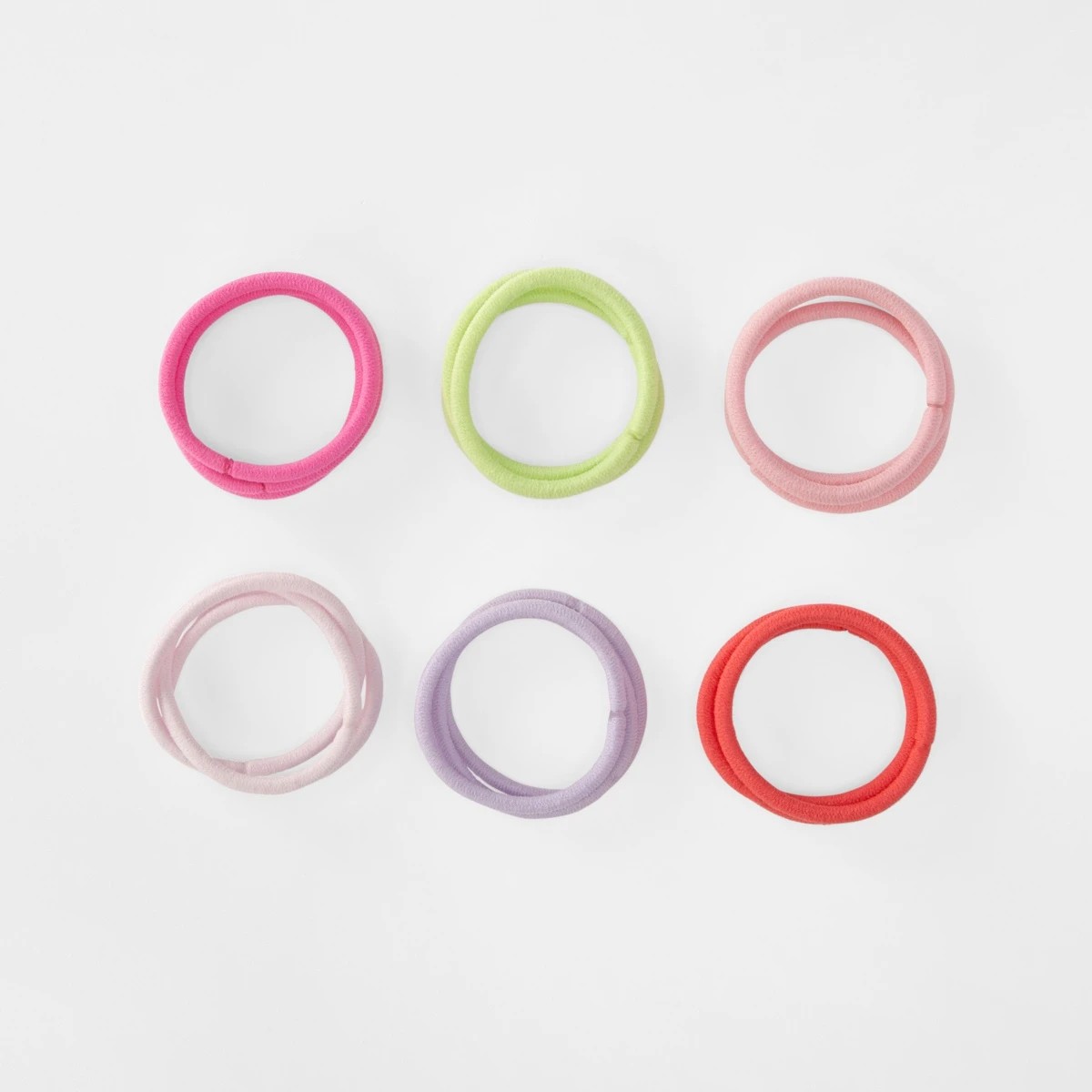 1 OXX Haircare 18 Pack Large Round Elastics, 1 of 3