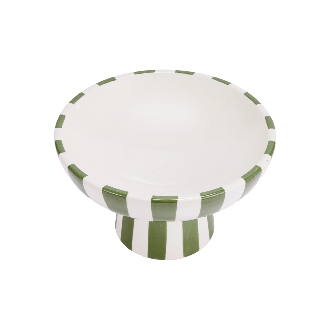 1 Stripe Ceramic Decor Bowl, 1 of 5