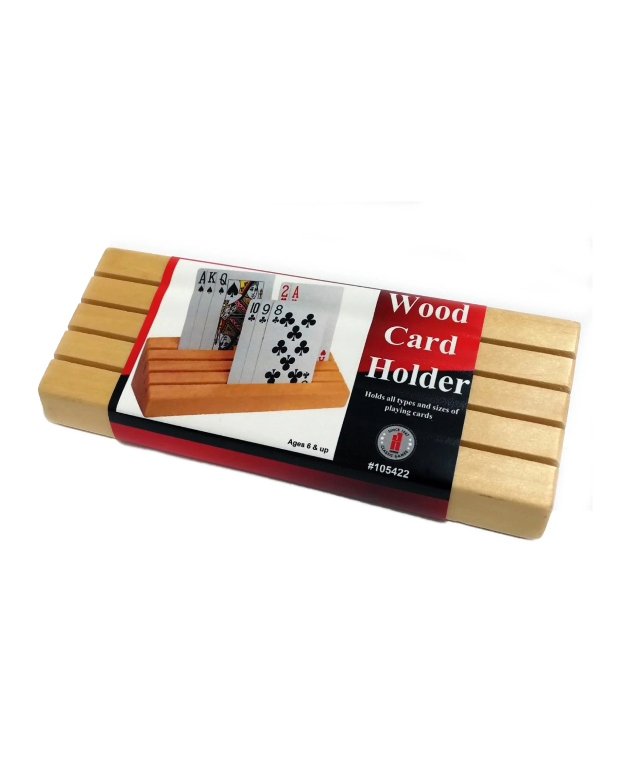 1 Wooden Card Holder, 1 of 1