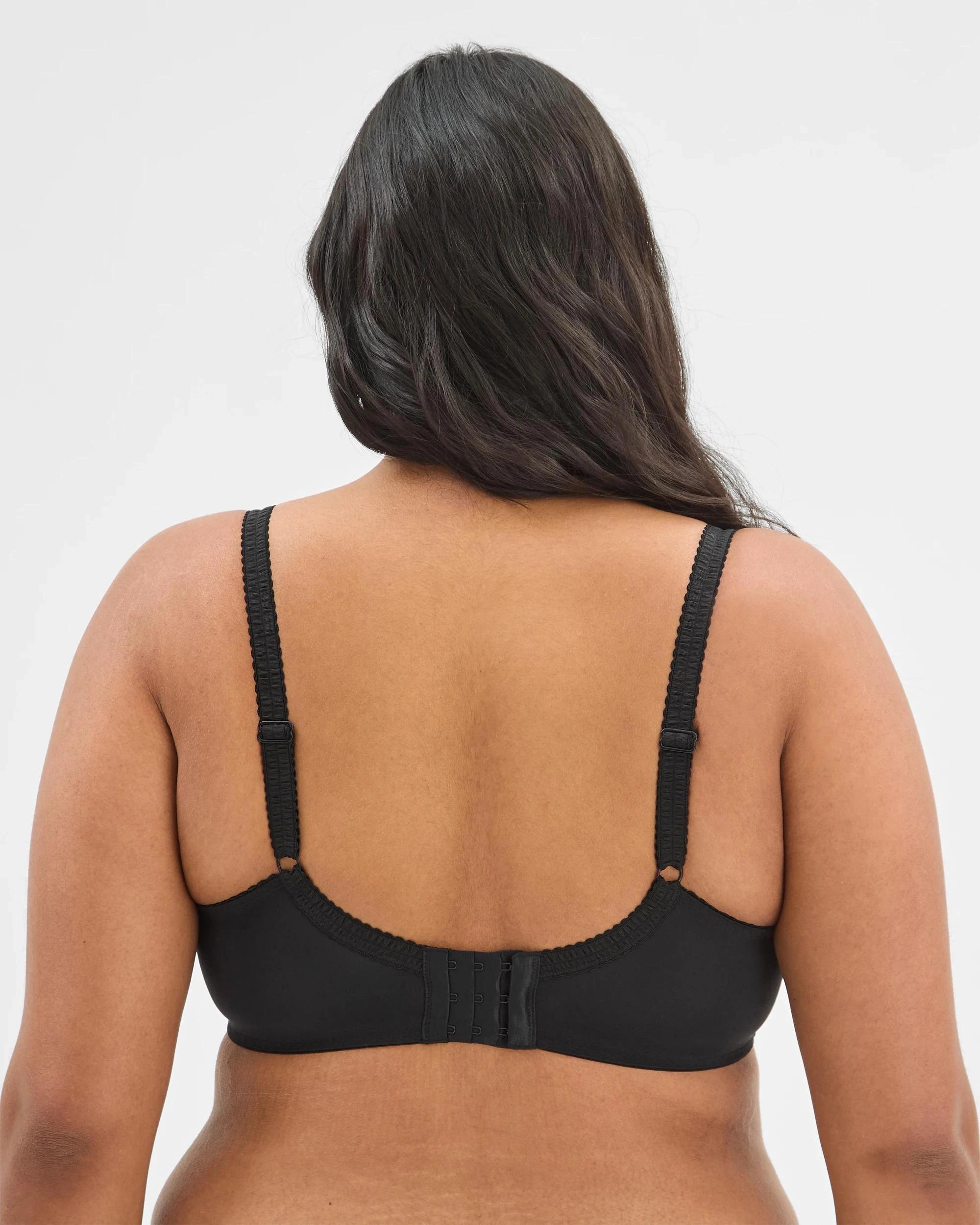 4 Target Woman Plus Size Soft Cup Underwire T-Shirt Bra BLACK, 4 of 4