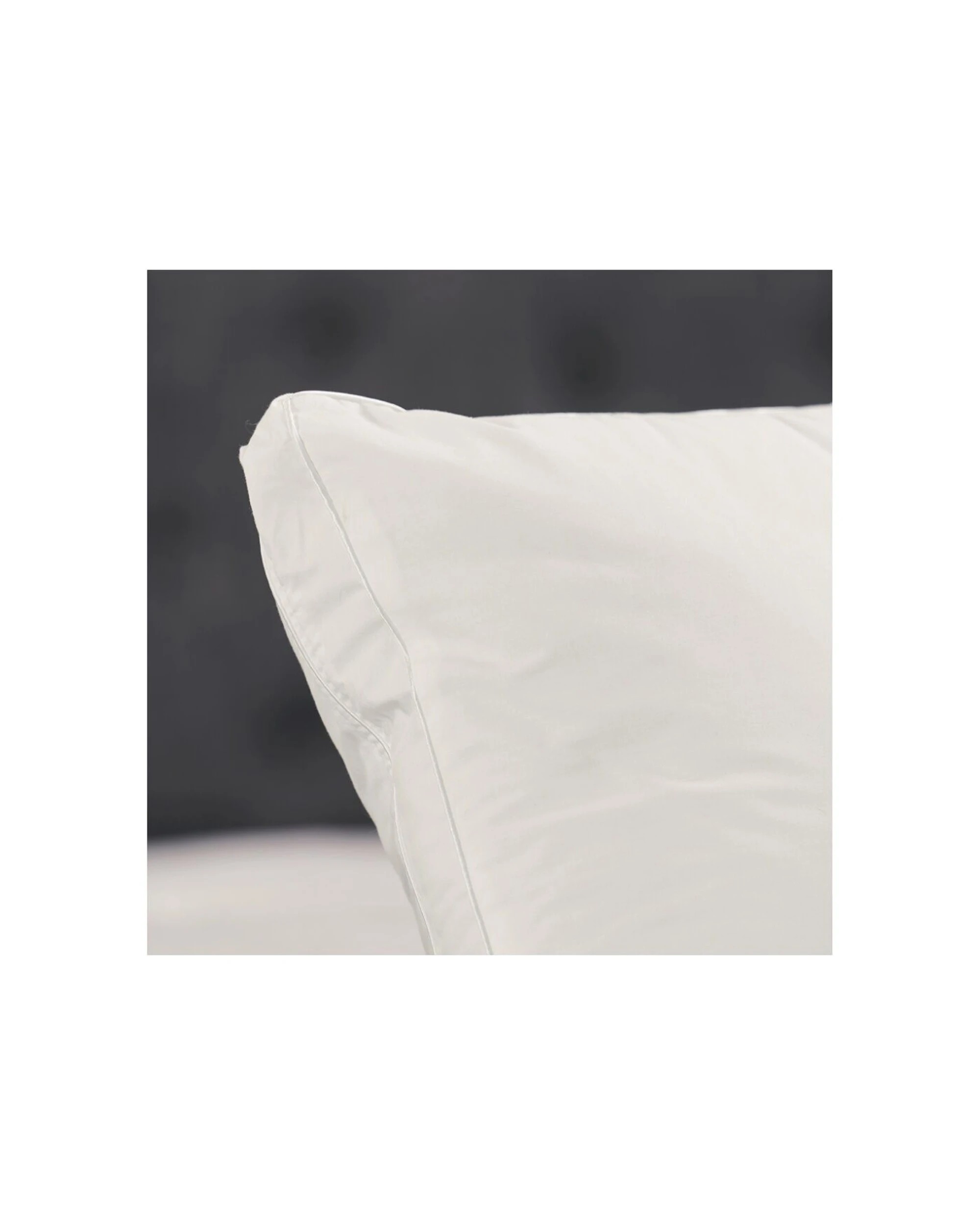 2 Tontine Classic Comfort Allergy & Asthma Sensitive Pillow Low Soft Standard - White, 2 of 4