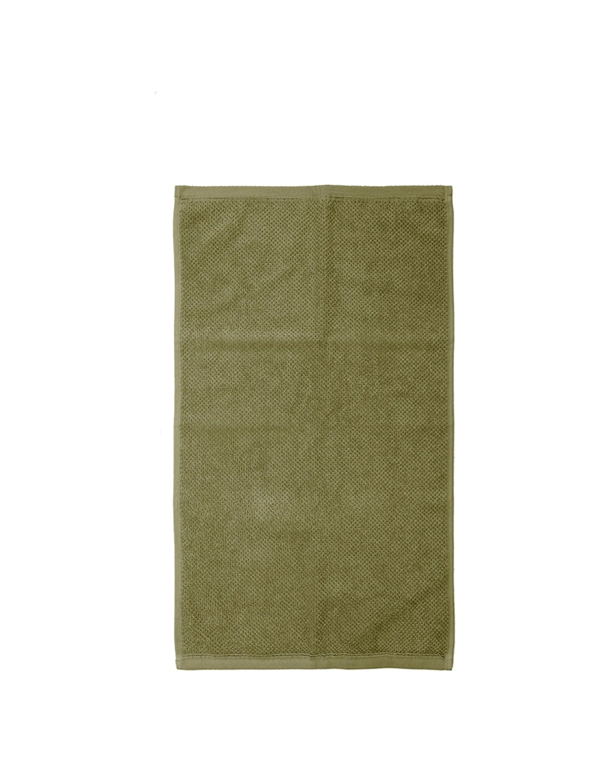 4 Bambury Angove 600gsm Soft Absorbent Cotton Hand Towel 4PK 40x70cm - Green, 4 of 5