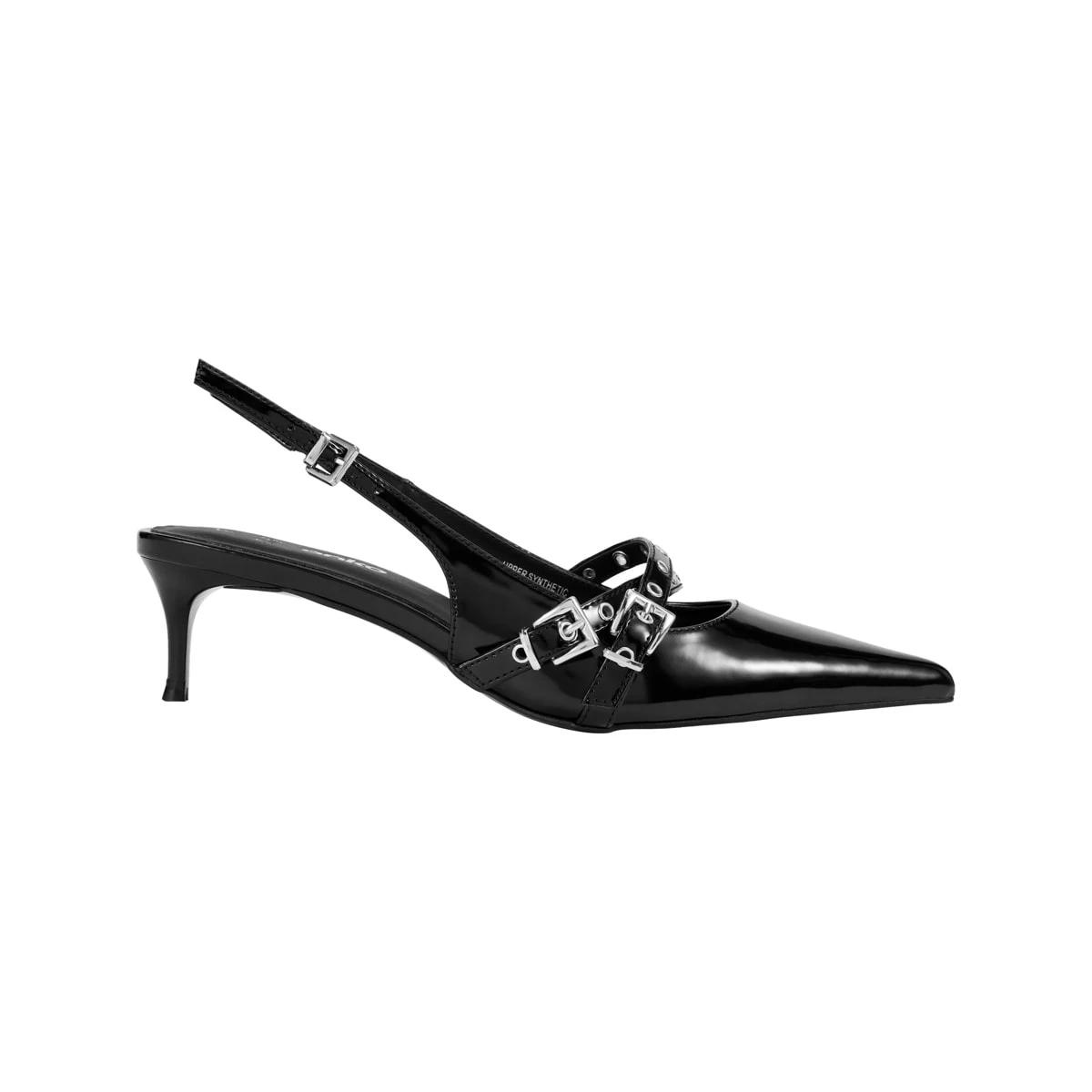 1 Strappy Kitten Heels BLACK, 1 of 5