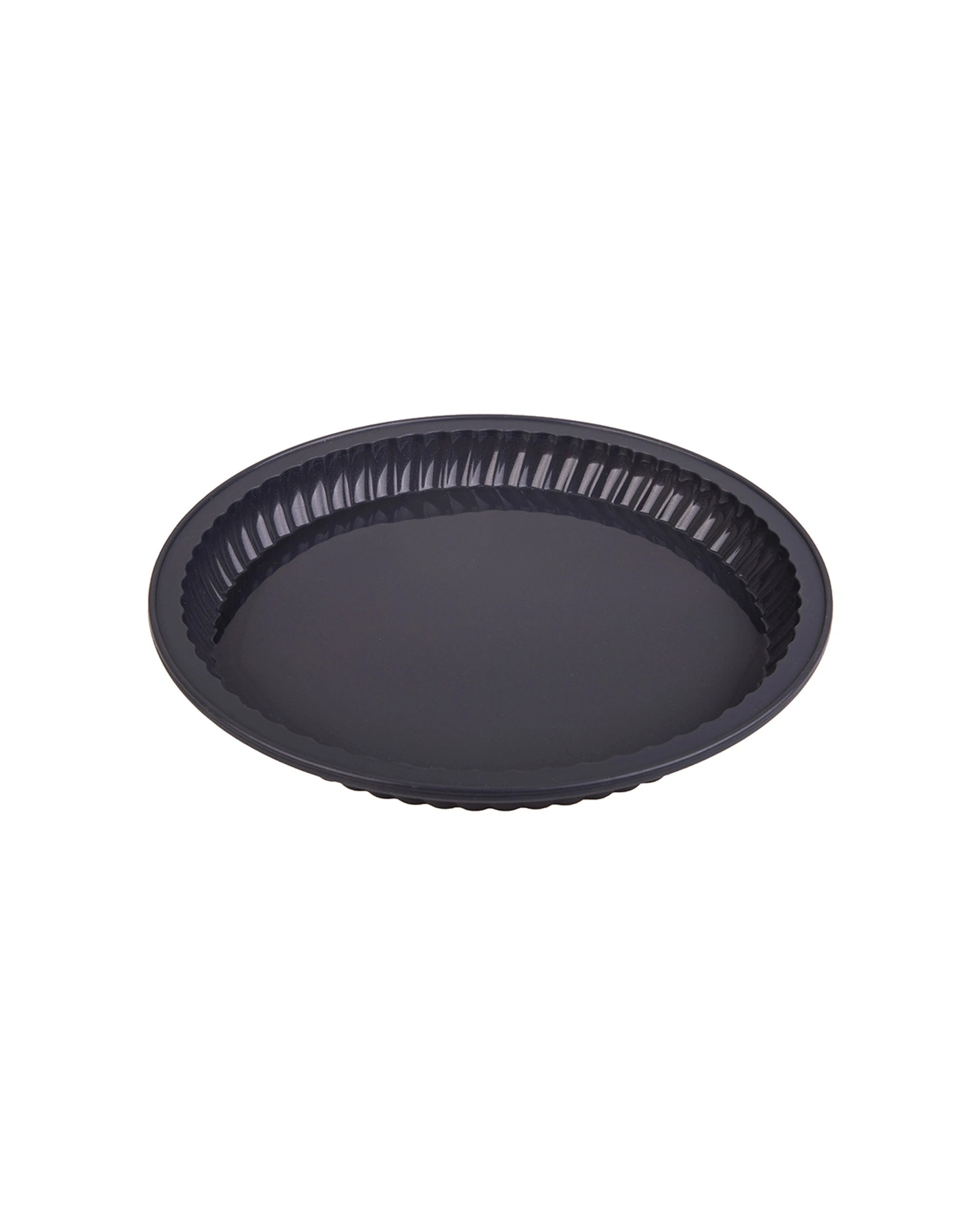 1 Daily Bake Silicone Quiche Pan 30cm Diameter Non-Stick Flexible Heat Resistant - Charcoal, 1 of 1
