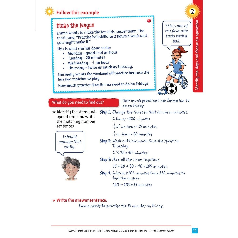 4 Targeting Maths Problem Solving Year 4, 4 of 8