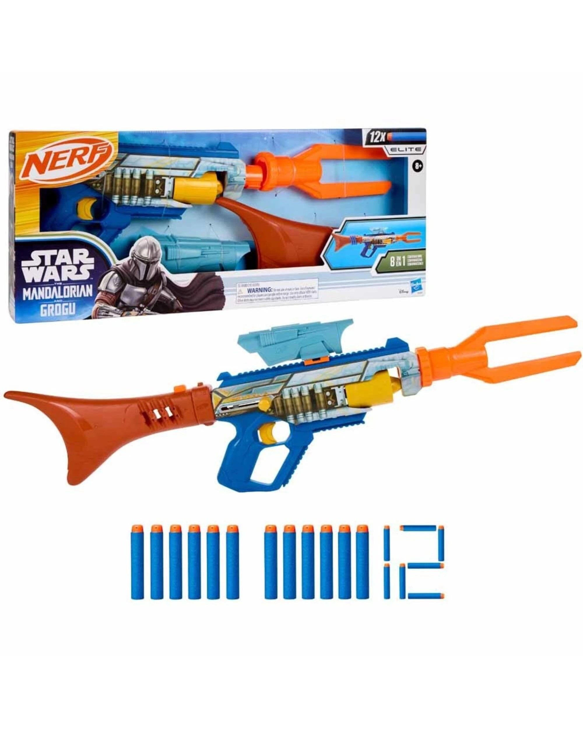2 Star Wars  The Mandalorian Nerf Rifle Blaster, 2 of 5