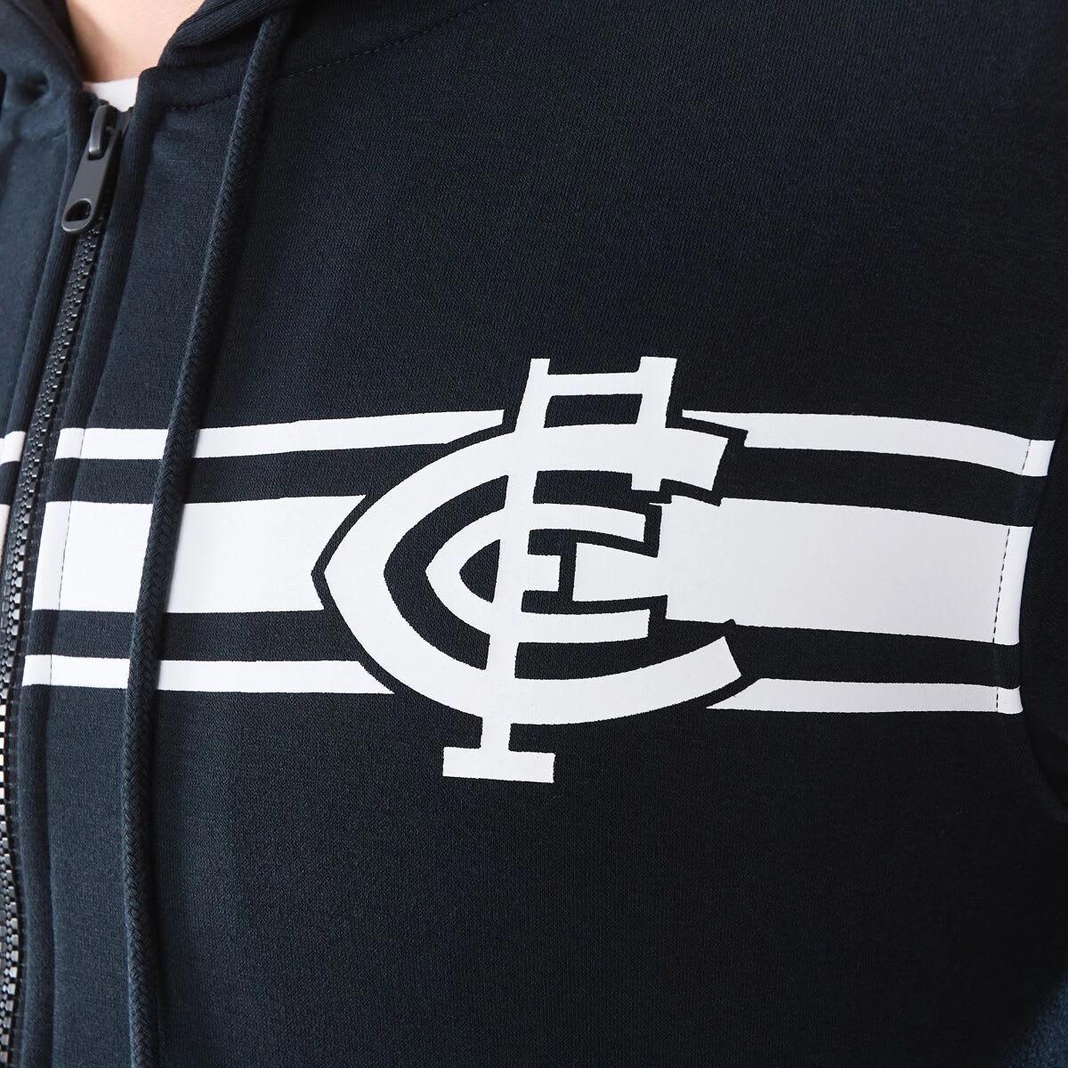 8 Official AFL Adult Zip Through Hoodie Carlton, 8 of 10