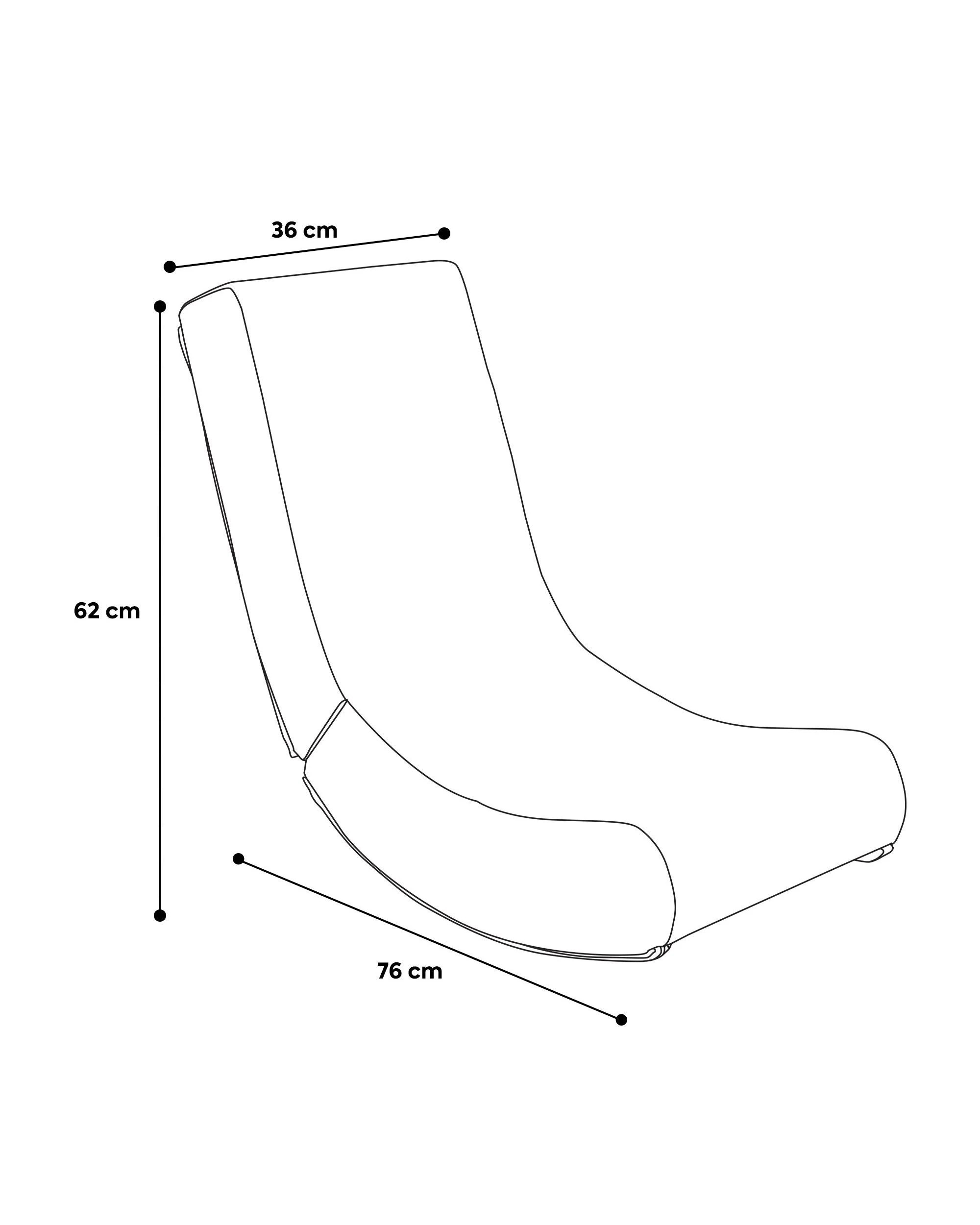 8 X Rocker Video Rocker Solo Gaming Chair - Prism - Black, 8 of 8