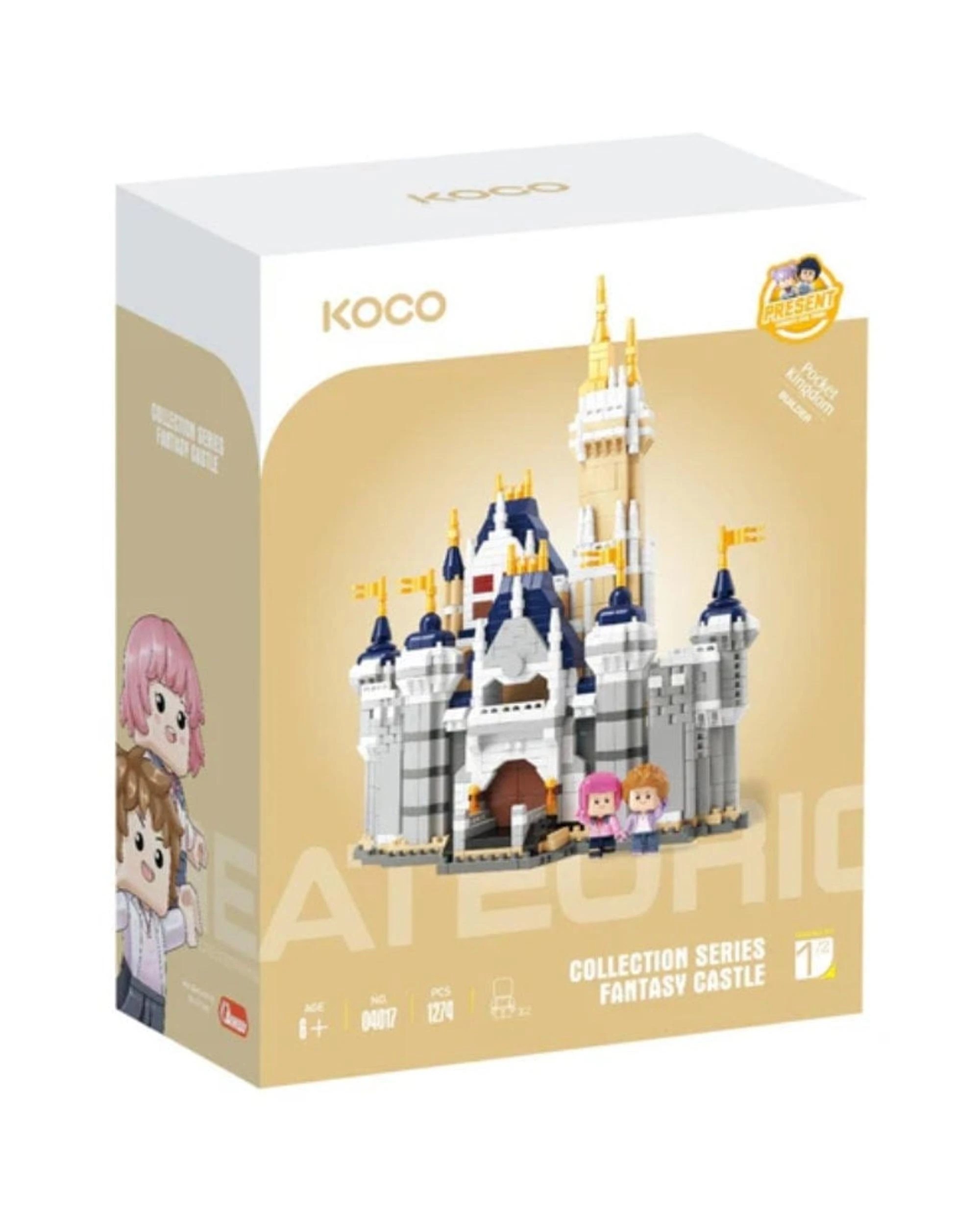 1 Koco Bricks Dreamy Castle 1274 Pieces, 1 of 2