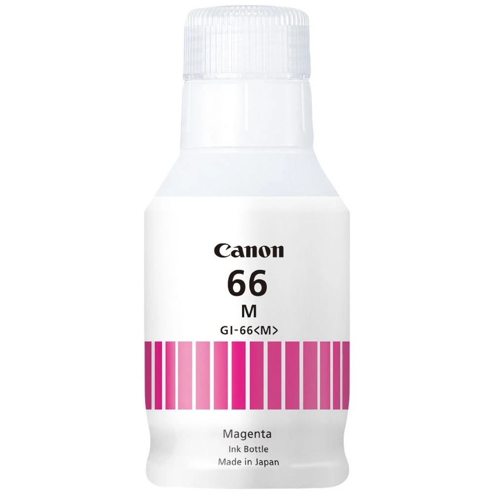 1 Canon GI66 MegaTank Ink Bottle Magenta, 1 of 3