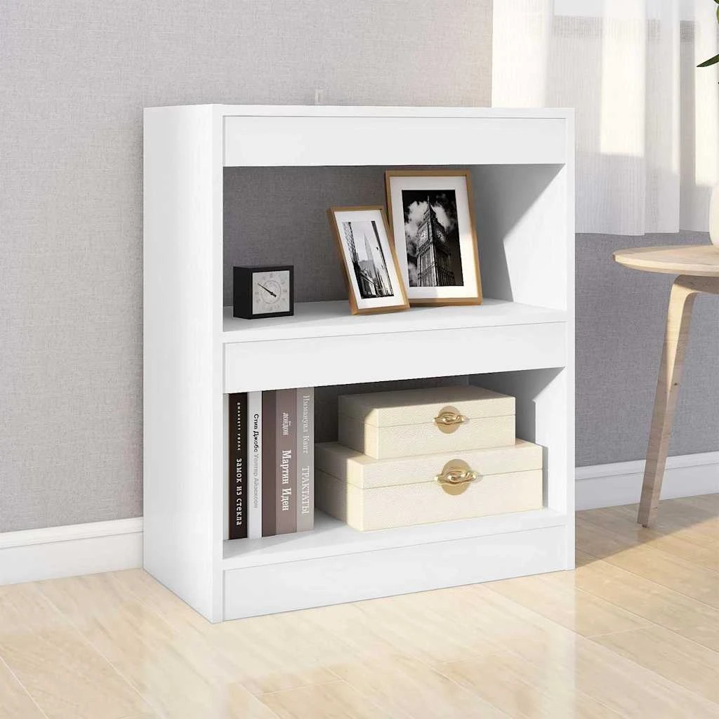 3 vidaXL Book cabinet Ample Storage - White, 3 of 9