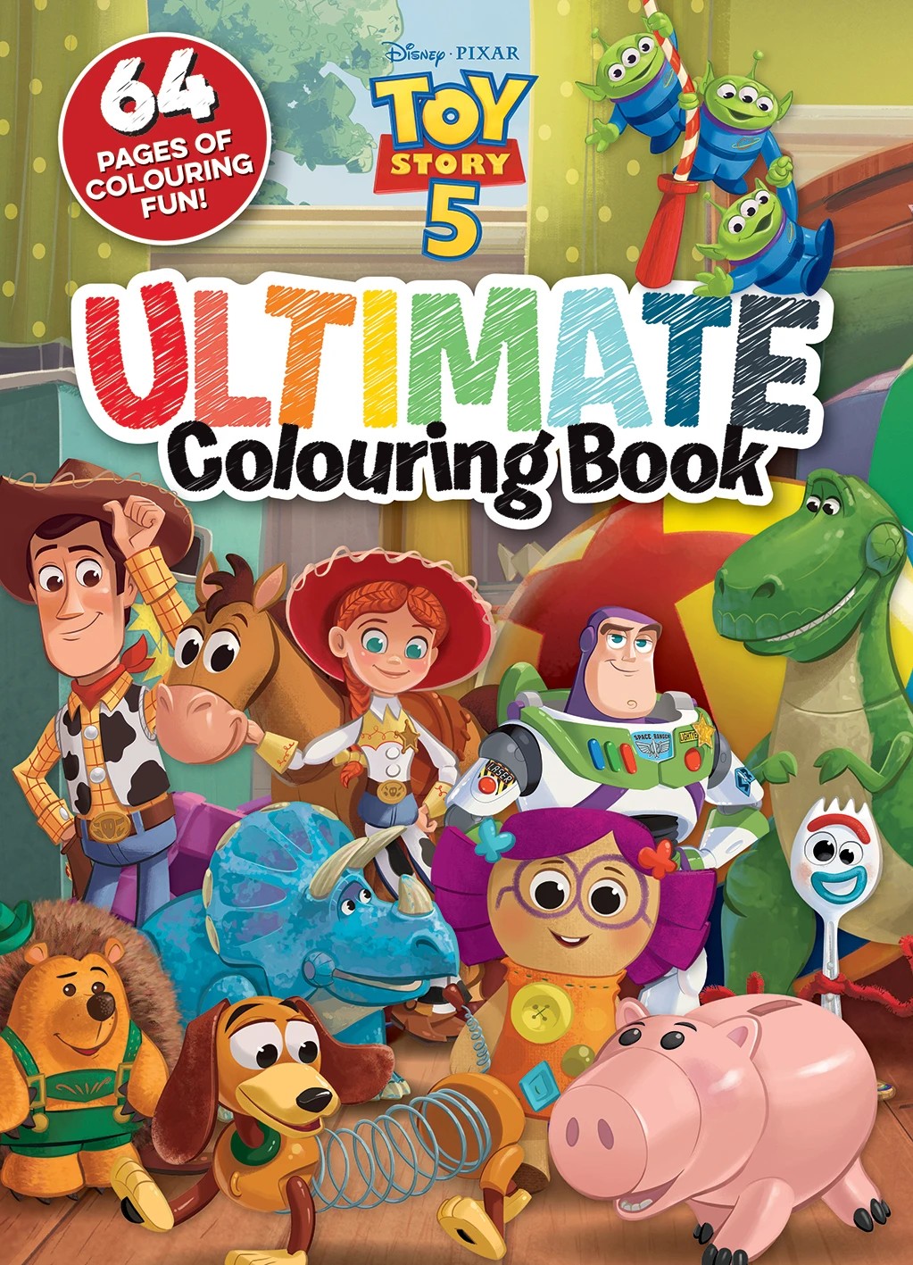 1 Disney Pixar Toy Story 5 Ultimate Colouring Book, 1 of 1