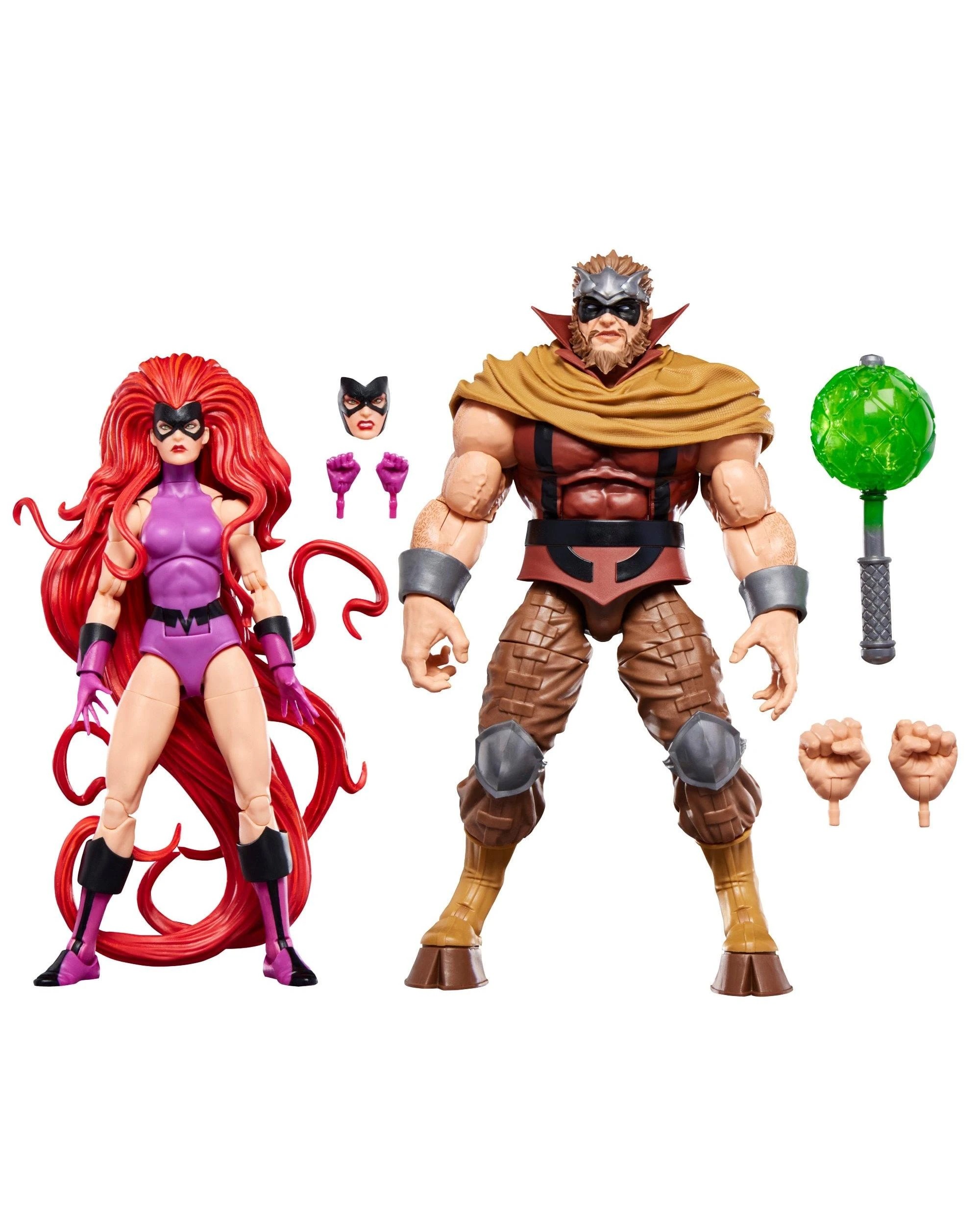 2 Marvel Legends Series Inhumans Marvel's Medusa and Marvel's Gorgon Action Figure 2 Pack, 2 of 10