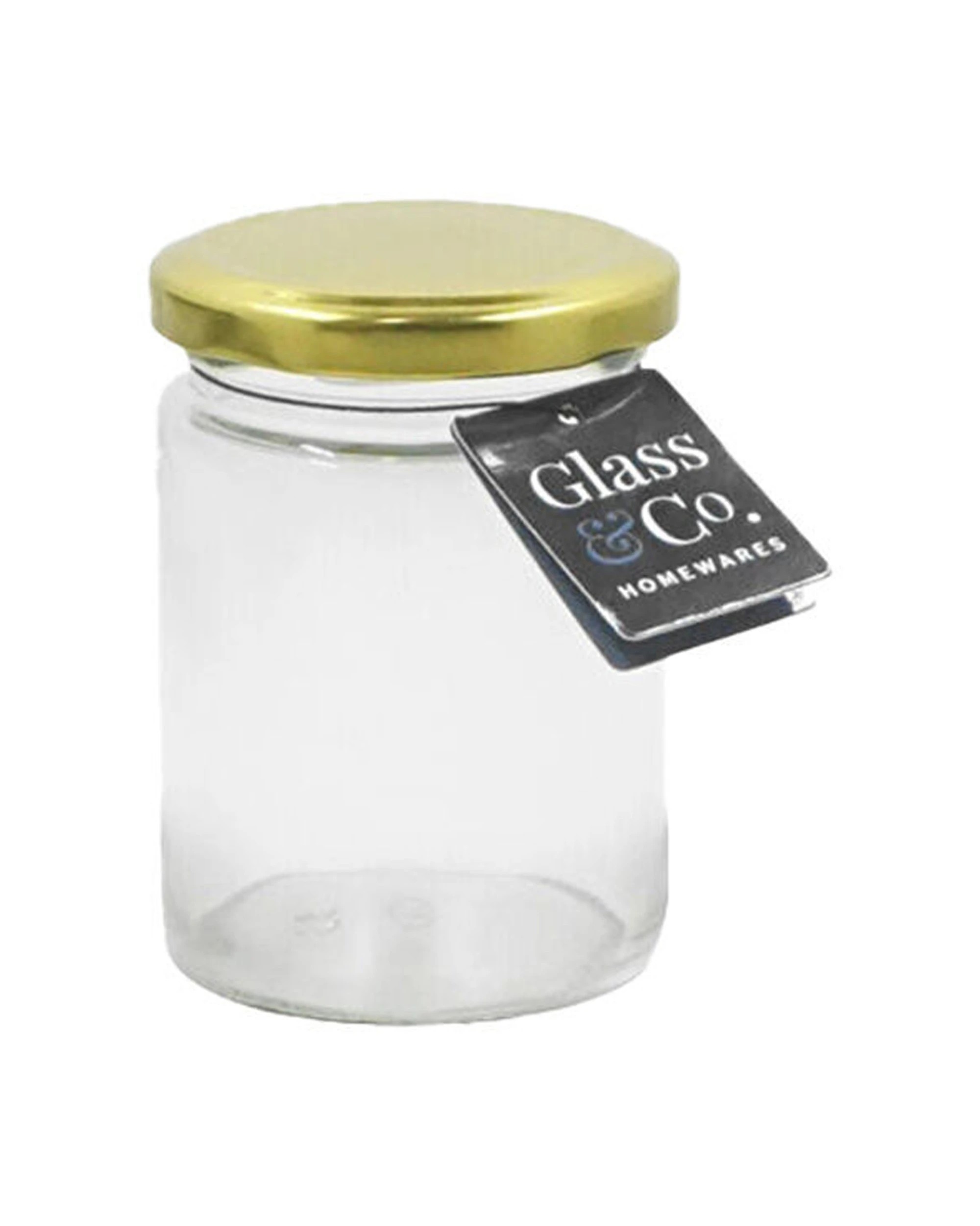 2 Glass & Co 48PK Cleo Round Small Glass Storage Jar 220ml - Assorted, 2 of 4