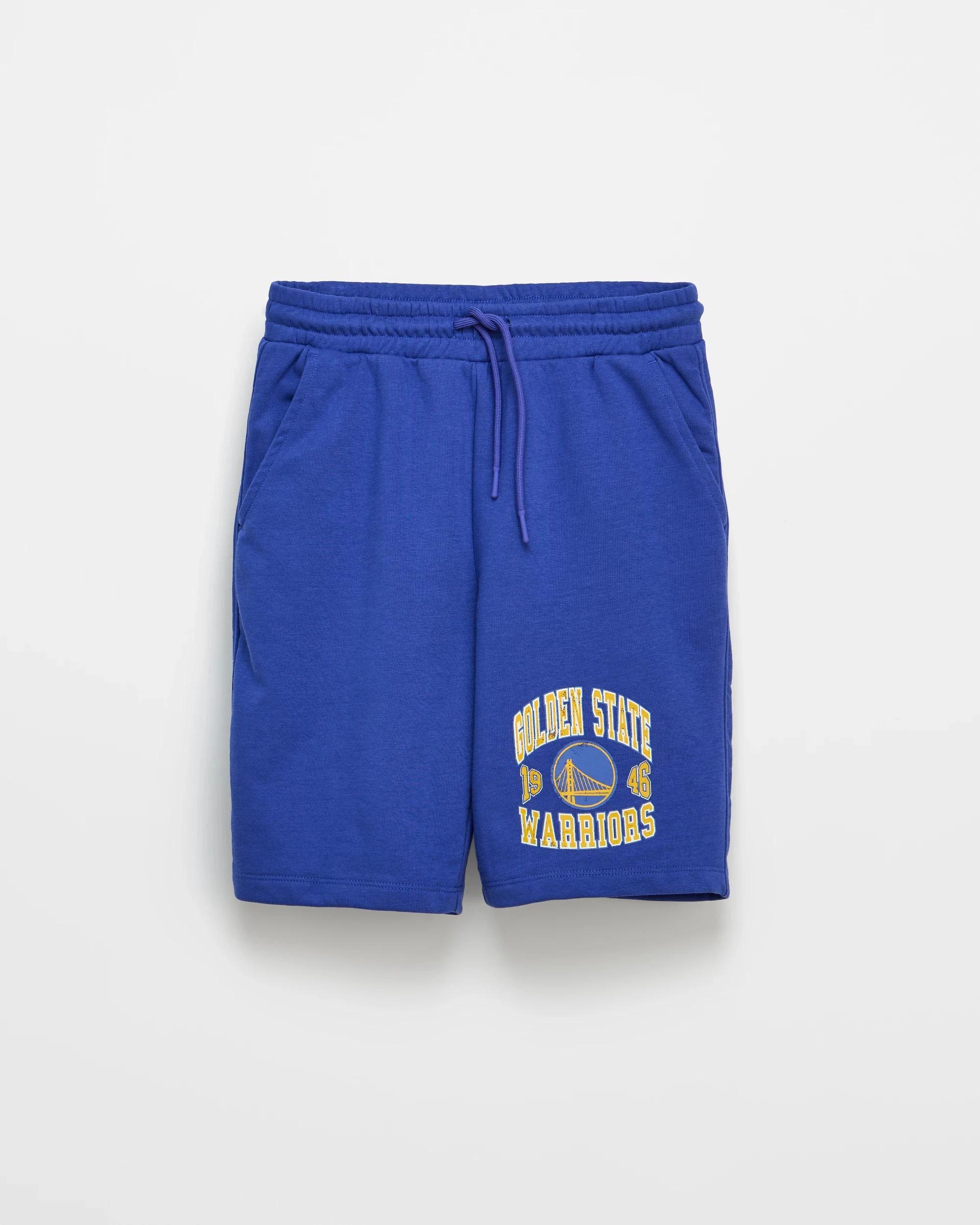 4 Australian Cotton Blend NBA Shorts GOLDEN STATE WARRIORS, 4 of 5