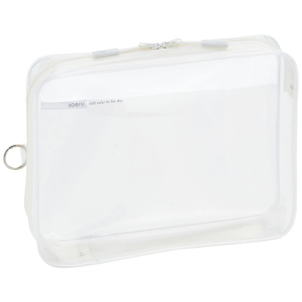 1 Soeru Box Pencil Case A5 Clear, 1 of 3