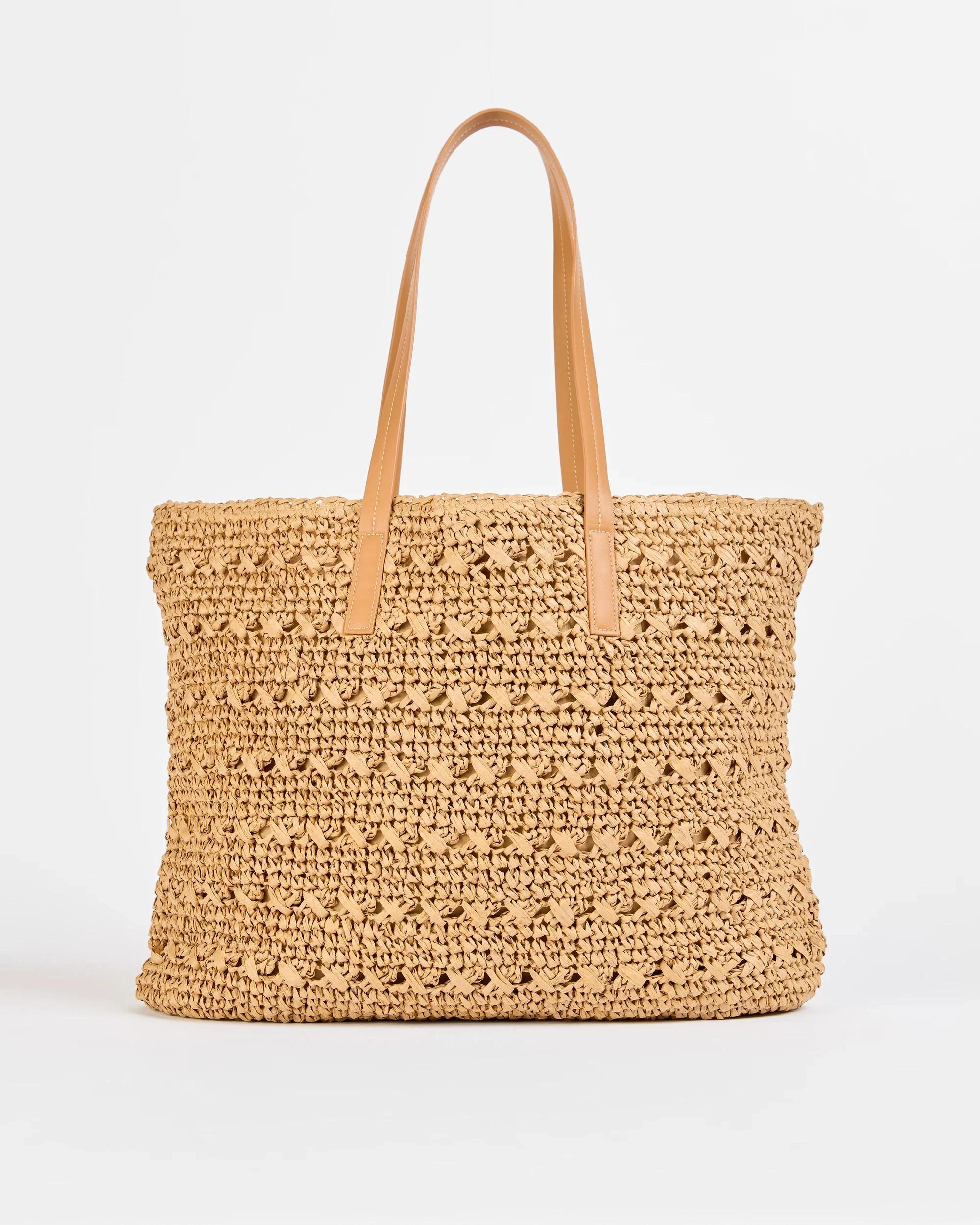 1 Target Crochet Market Tote Bag NATURAL, 1 of 2