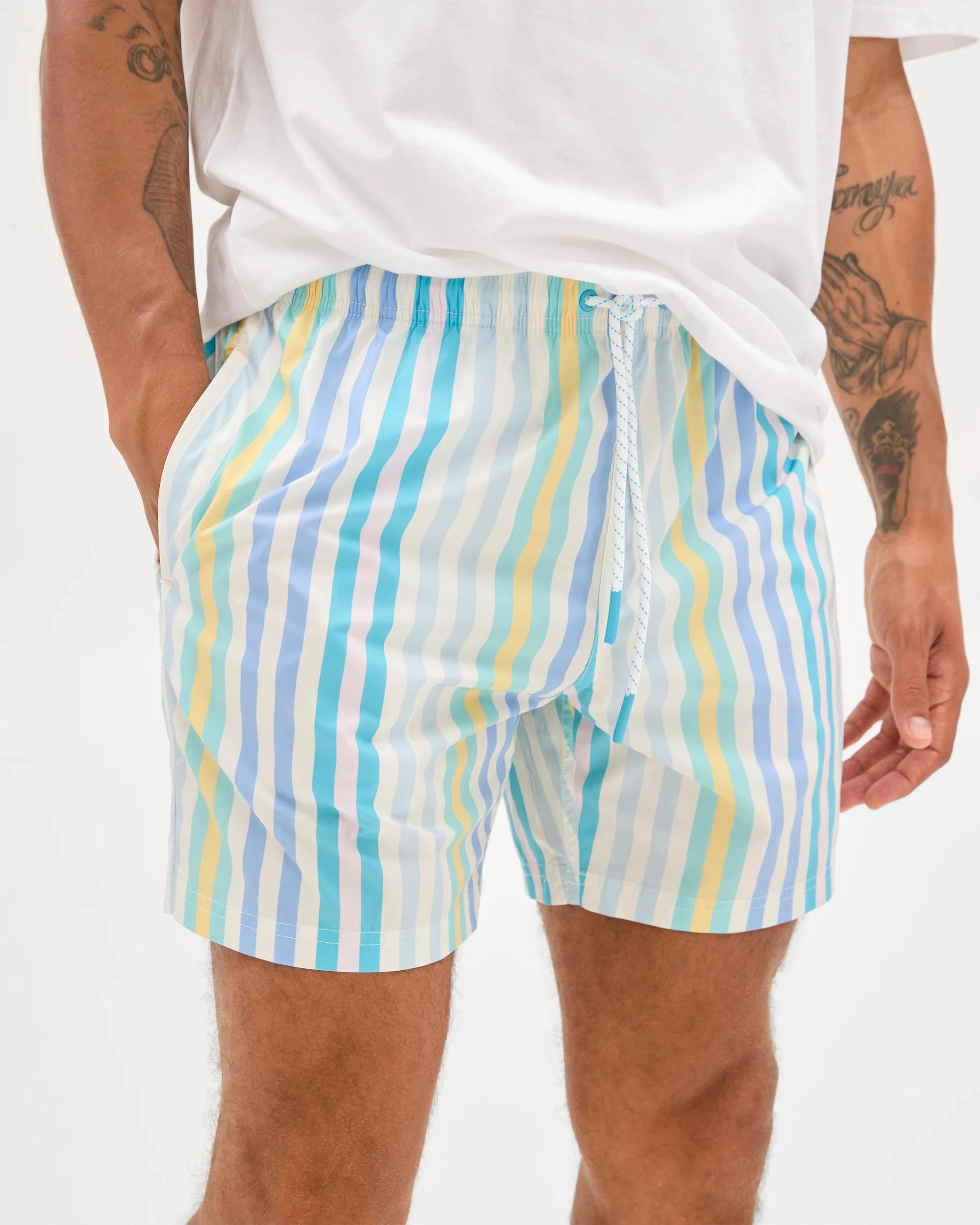 2 Target Stripe Volley Shorts MULTI, 2 of 5