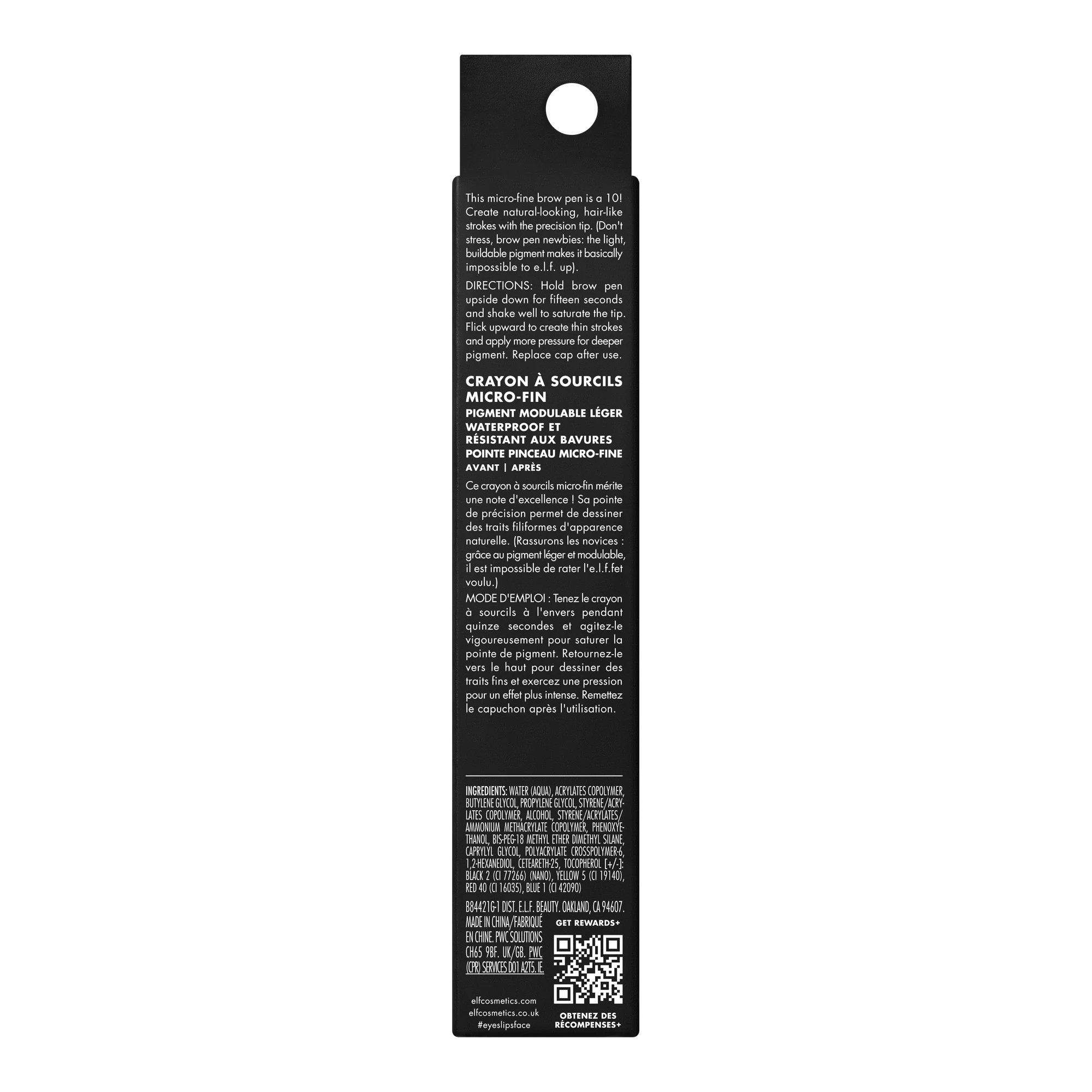 6 e.l.f. Holy Strokes Micro-Fine Brow Pen - Taupe, 6 of 6