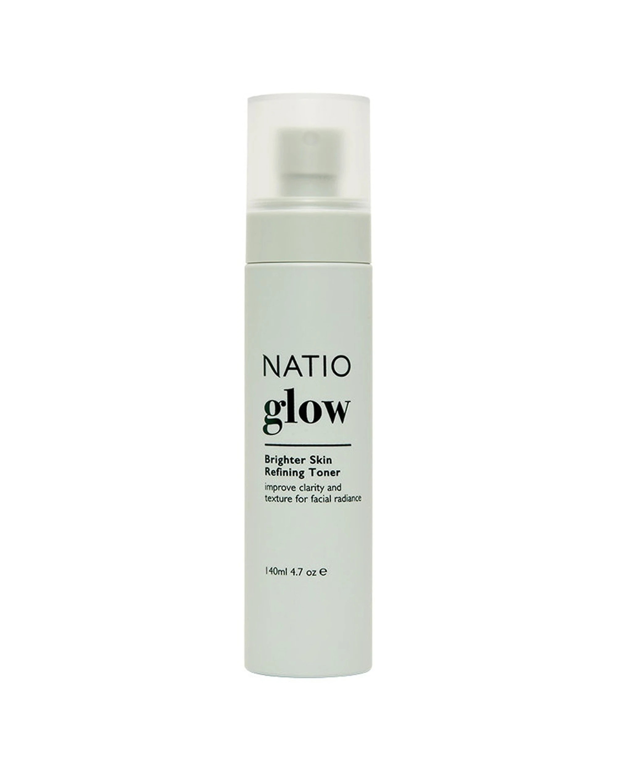 1 Natio Glow Brighter Skin Refining & Brightening Face Mist Toner 140ml - White, 1 of 1