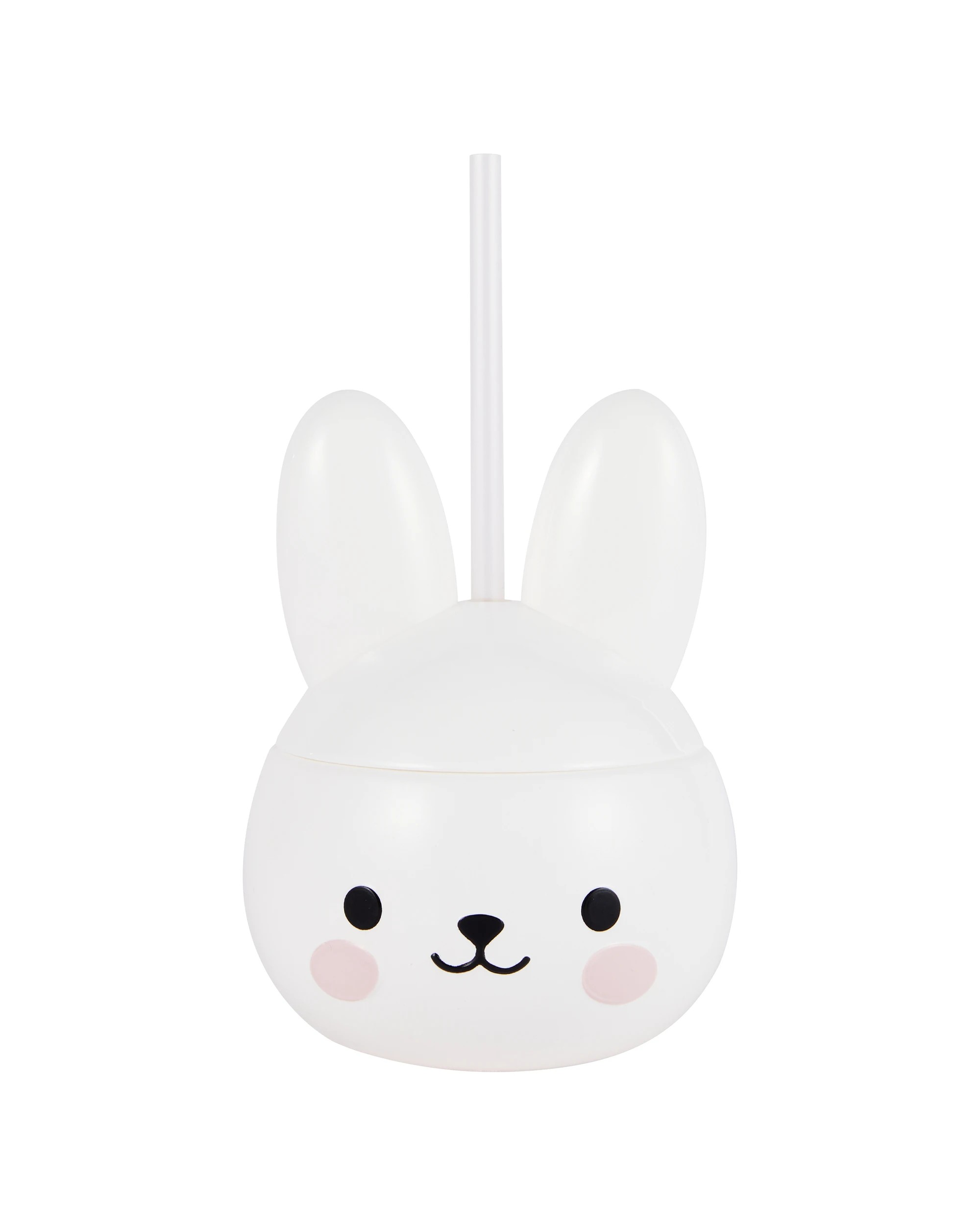 1 Bunny Novelty Cup with Straw, 1 of 5