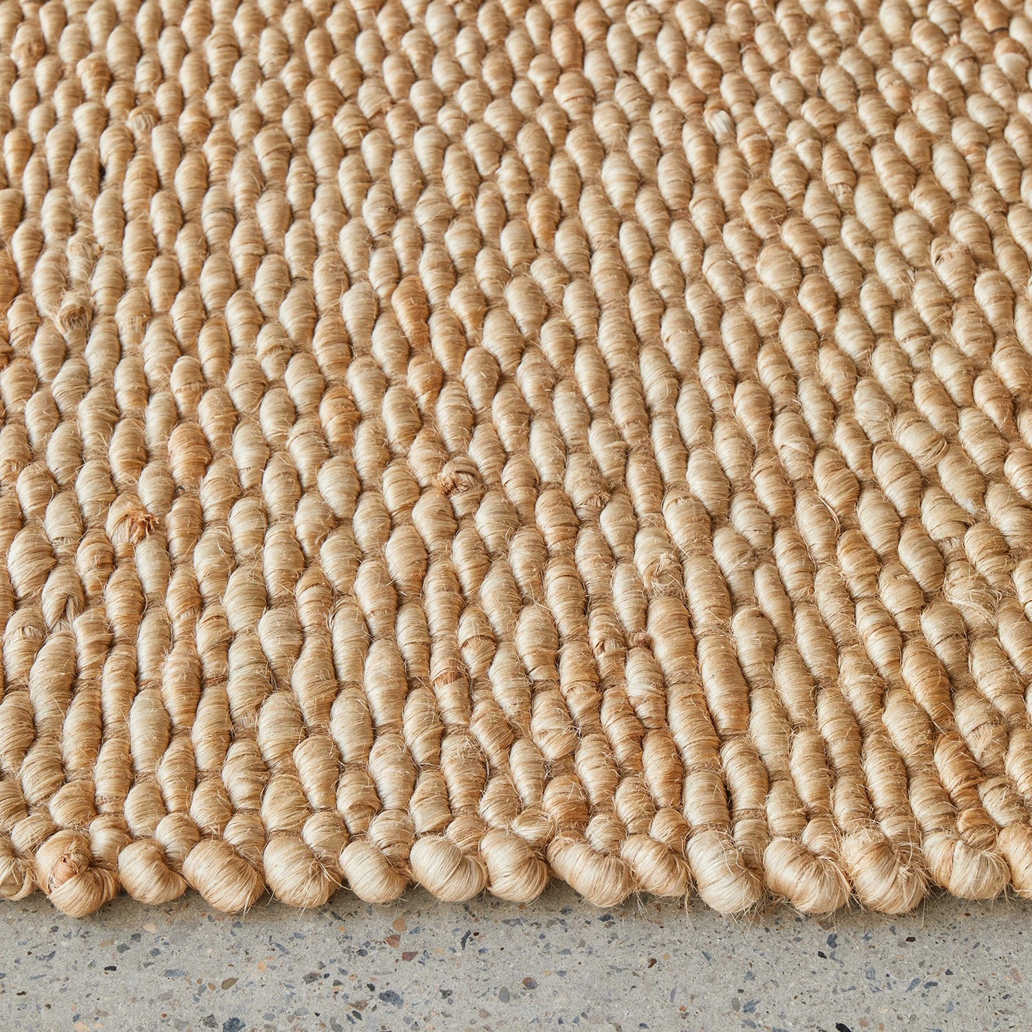 4 Common Ground Rugs Endeavor 280x190cm - Large Hand Loomed Jute Floor Rug - Natural, 4 of 7