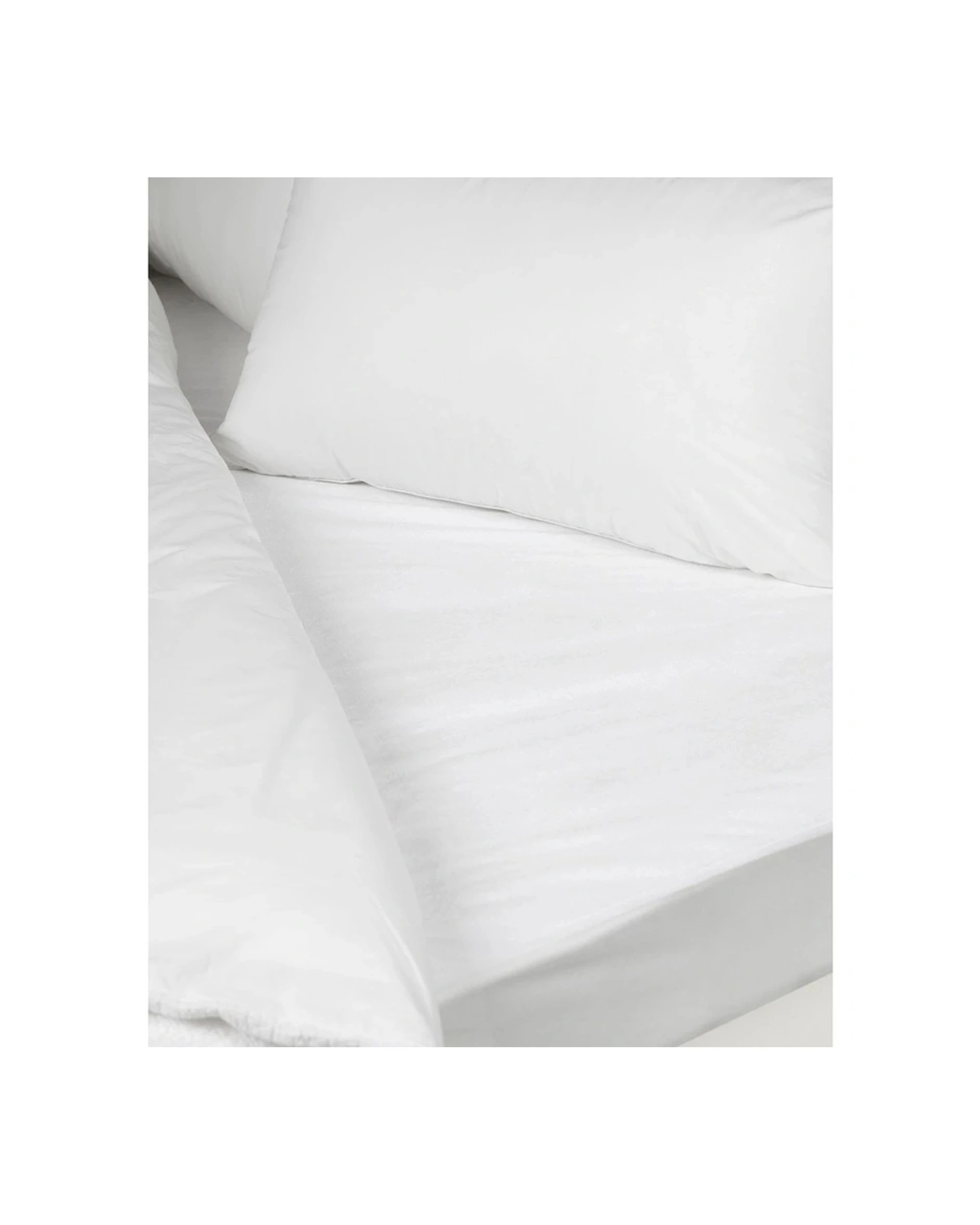 2 Tontine Comfortech Dry Sleep Waterproof King Single Bed Mattress Protector - White, 2 of 3