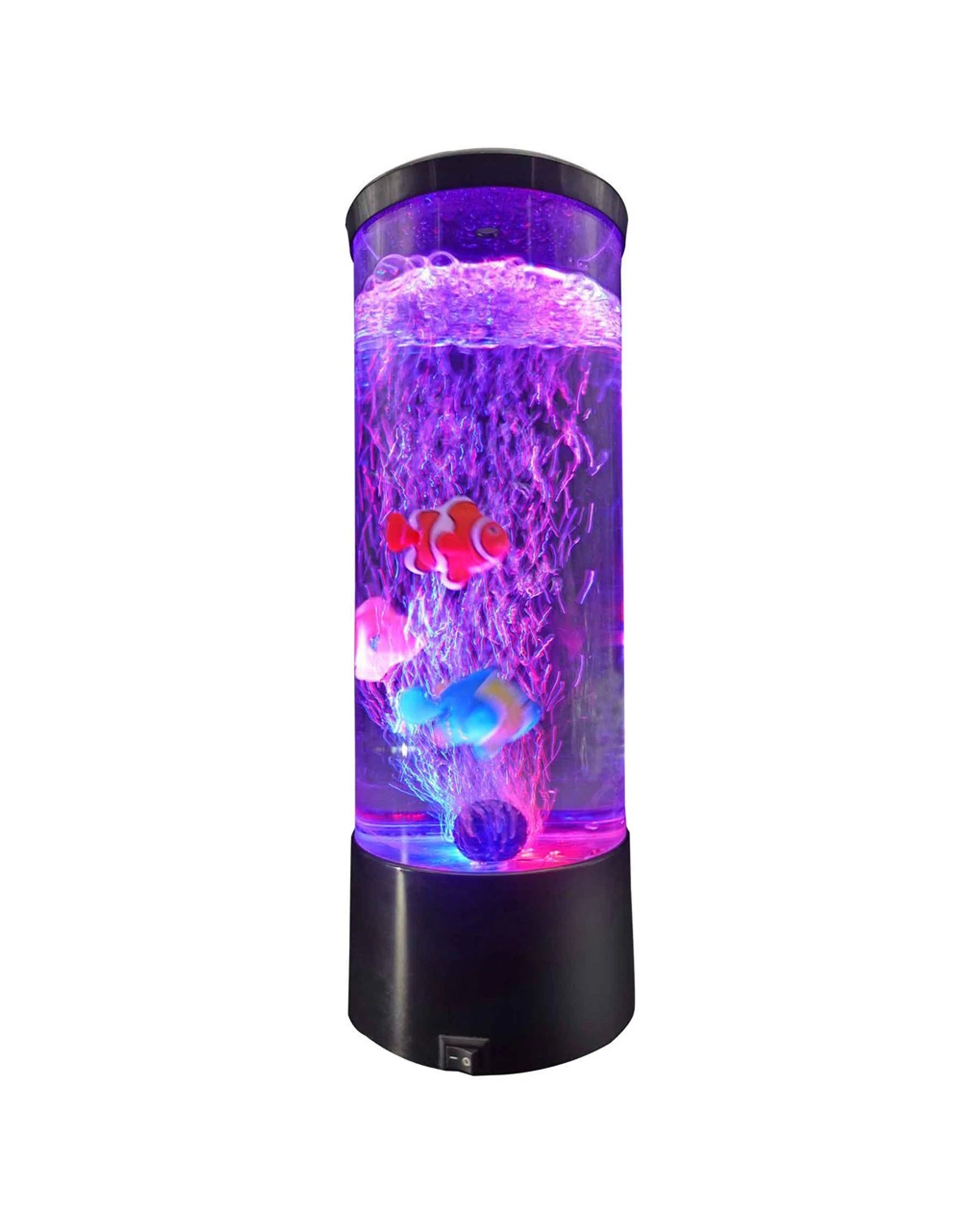 1 Bubble Fish 29cm Aquarium Led Lamp Light Tabletop Fish Tank Display Room Decor - Multi, 1 of 3