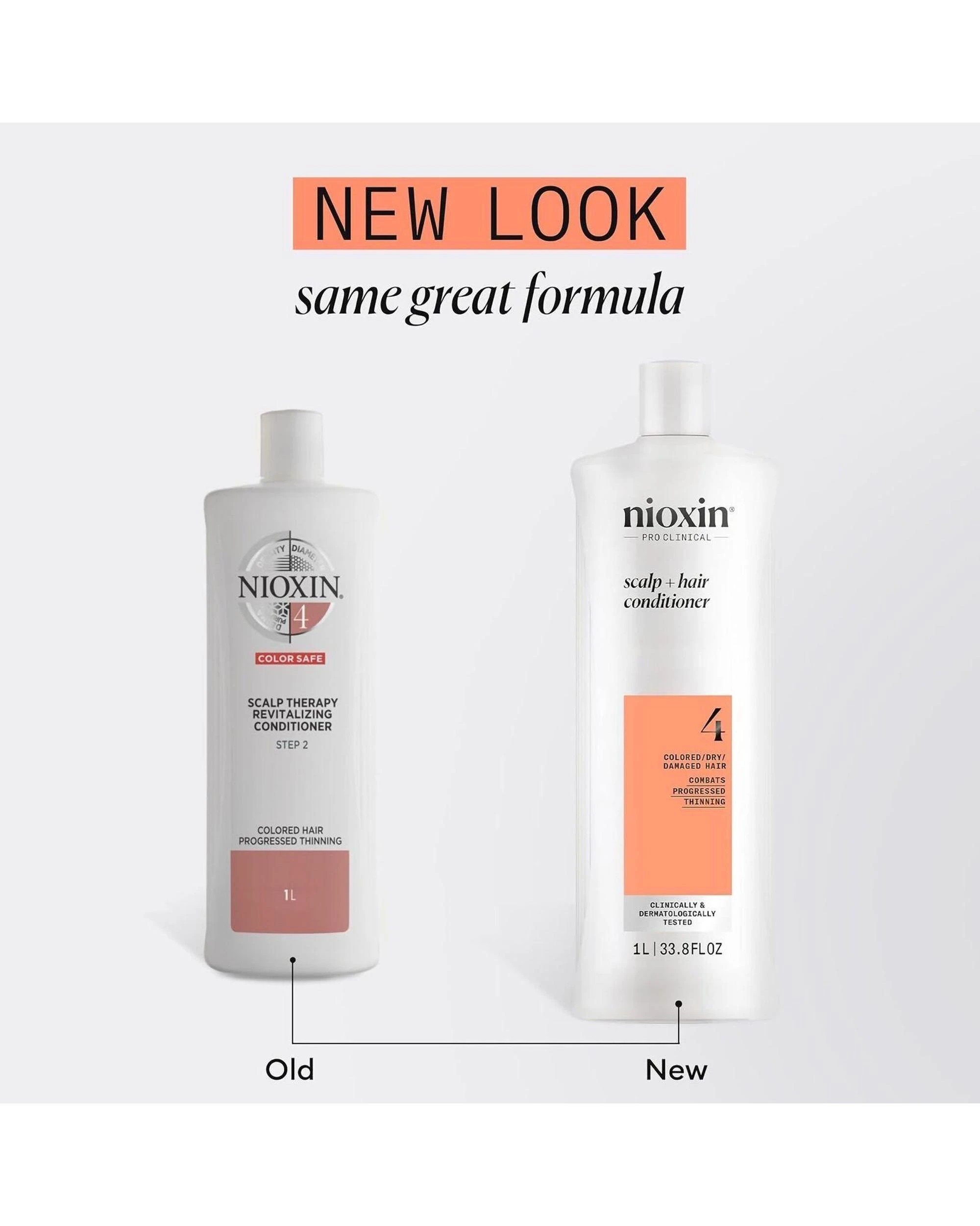 5 Nioxin System 4 Scalp & Hair Shampoo & Conditioner 1000mL Set, 5 of 5