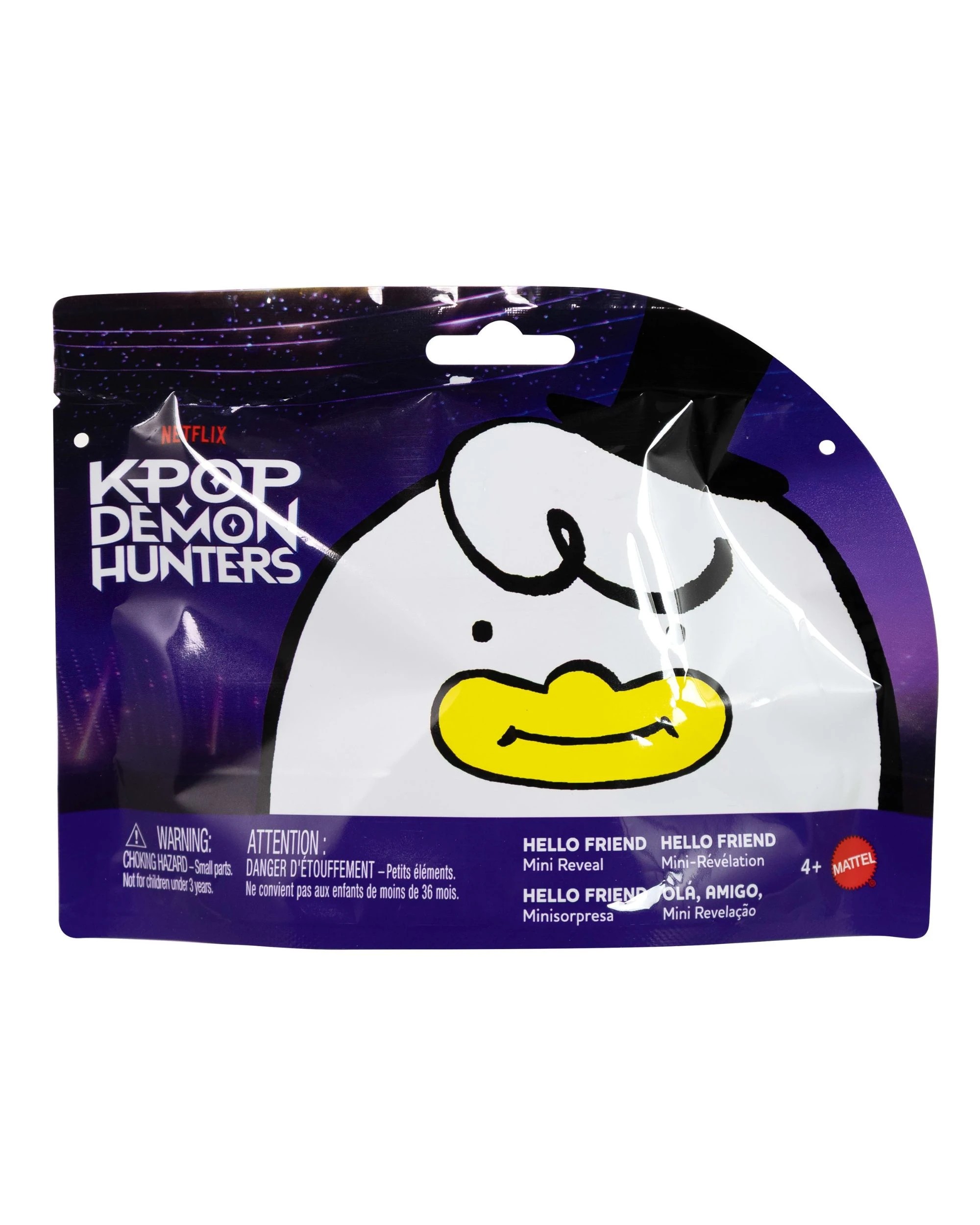 2 Kpop Demon Hunters Mini Collectible Keychain Figures - Assorted - Multi, 2 of 6