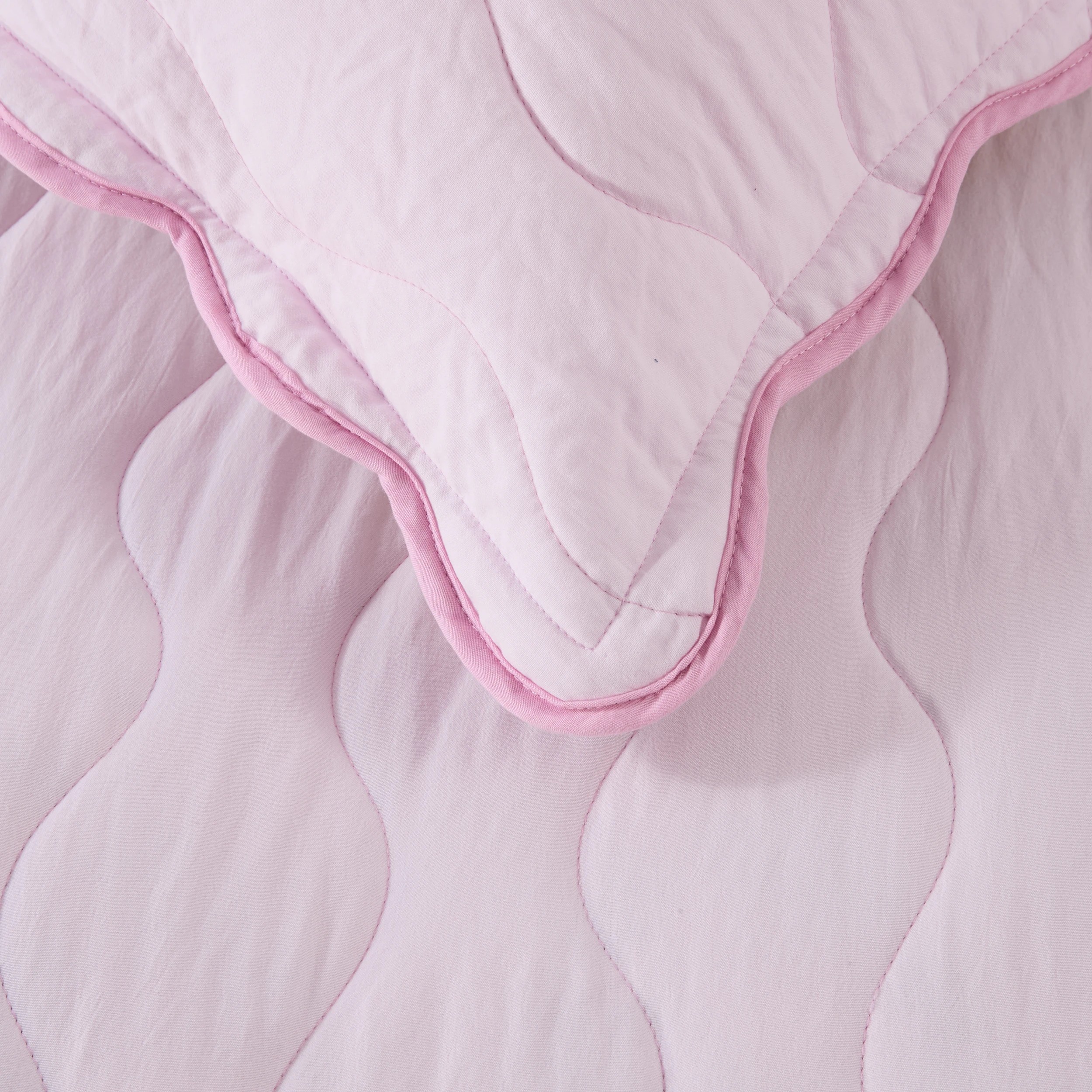 5 Floral Reversible Coverlet Set - Queen/King Bed, Pink, 5 of 8