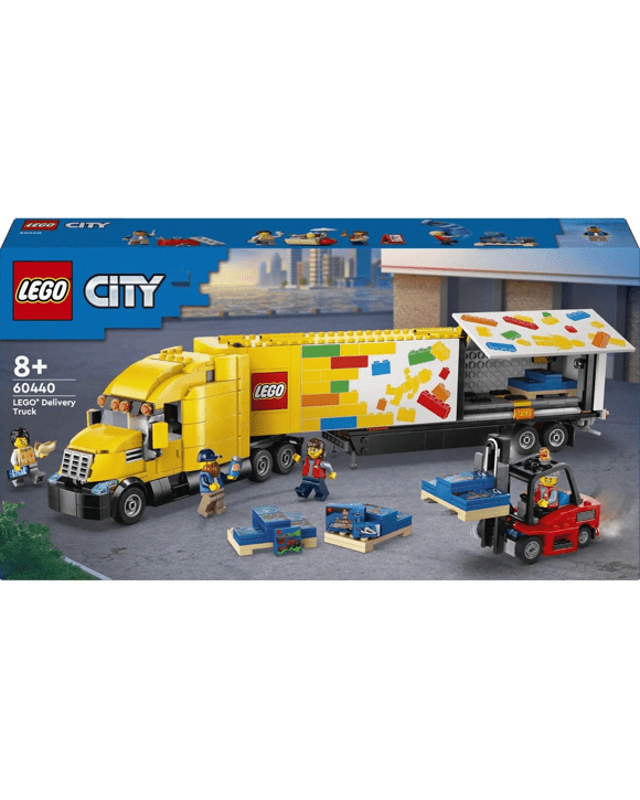 LEGO City Big Vehicles Yellow Delivery Truck 60440 Kmart