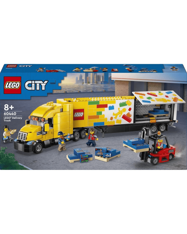 LEGO City Big Vehicles Yellow Delivery Truck 6