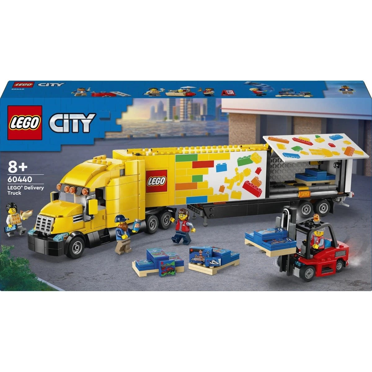 1 LEGO City Big Vehicles Yellow Delivery Truck 60440, 1 of 11