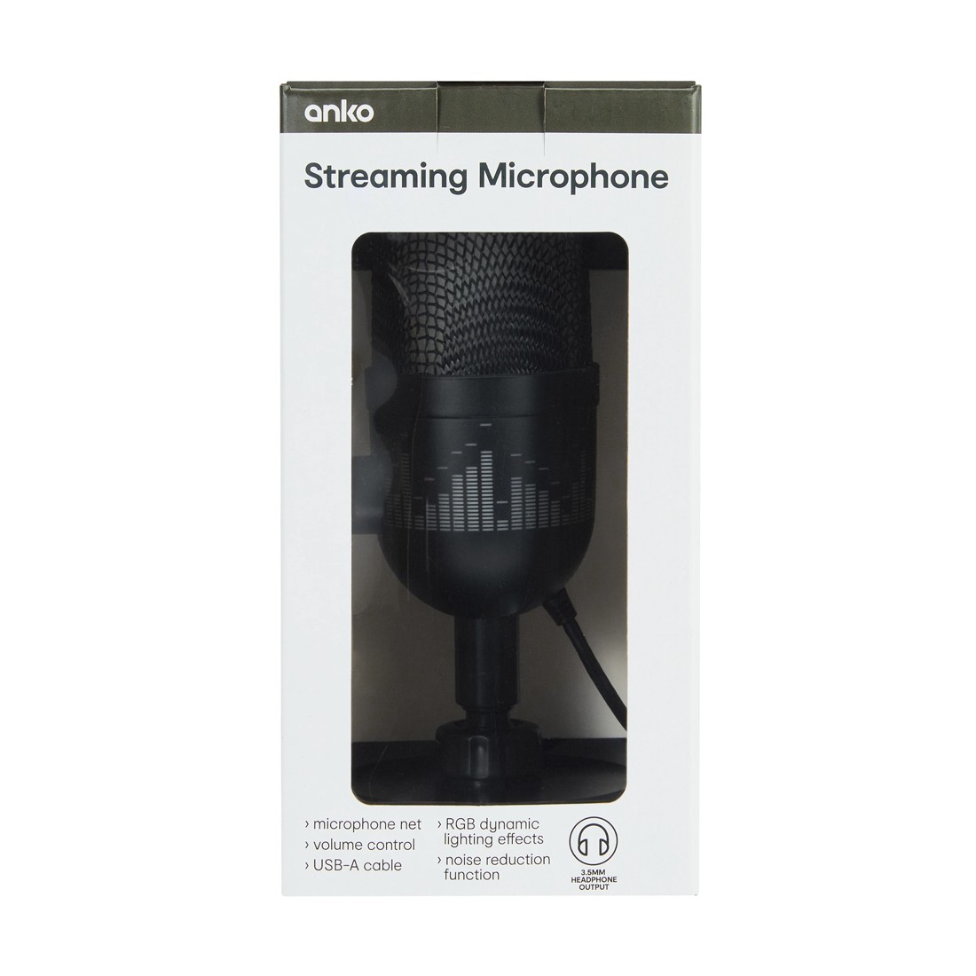 9 Streaming Microphone - Black, 9 of 10