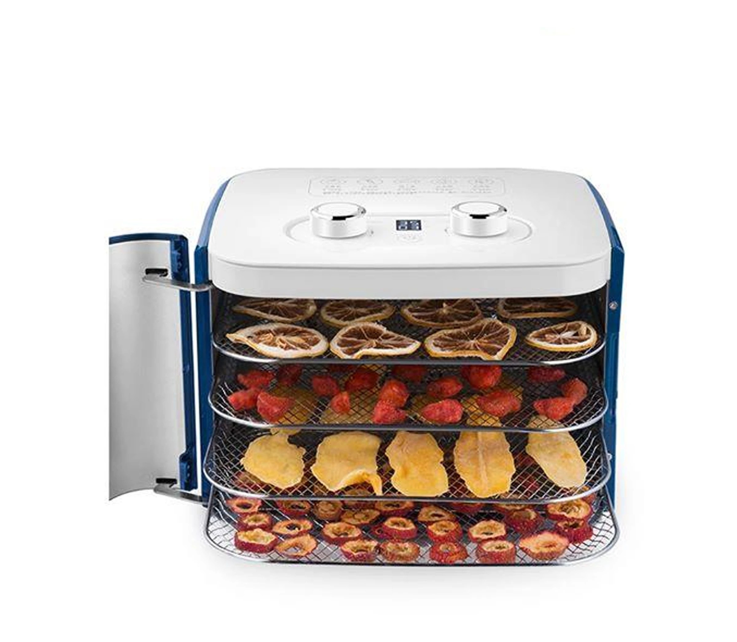 8 TODO 400W Food Dehydrator Stainless Steel Interior Preserve Yogurt Fruit Dryer Jerky Maker - Blue, 8 of 8