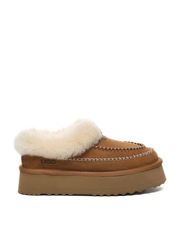 Australian Shepherd UGG Women Platform Santana Slippers