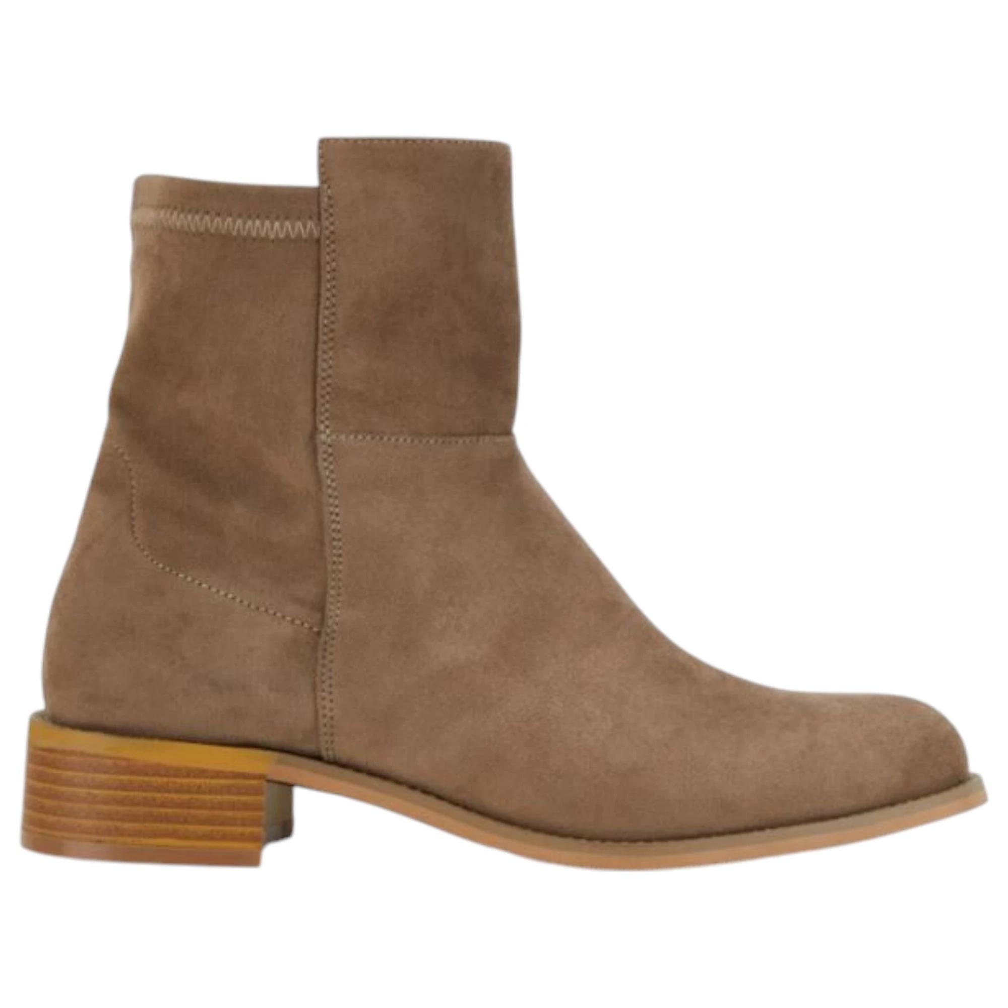 1 Bellissimo Womens Alicia Shoes Dress Winter Comfort Boots TAUPE, 1 of 1